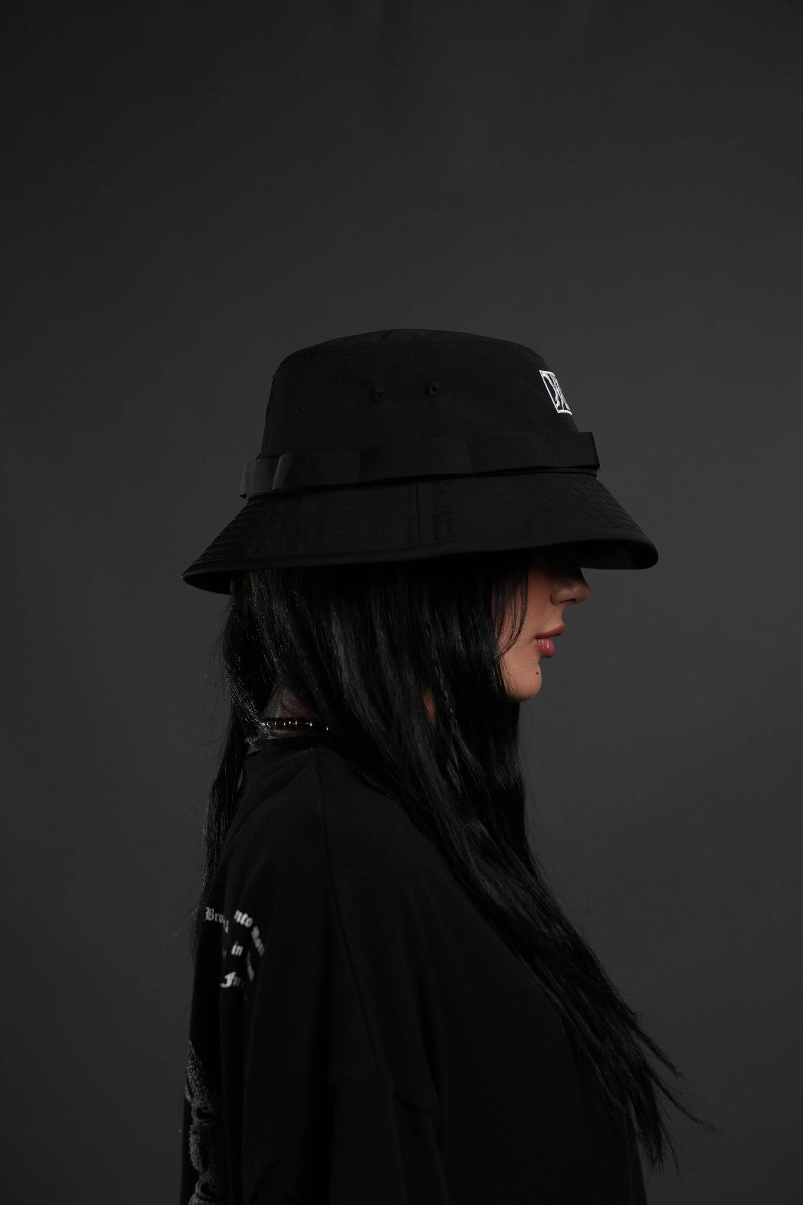 Ride the Fire Boonie Bucket Hat in Black - Image 5