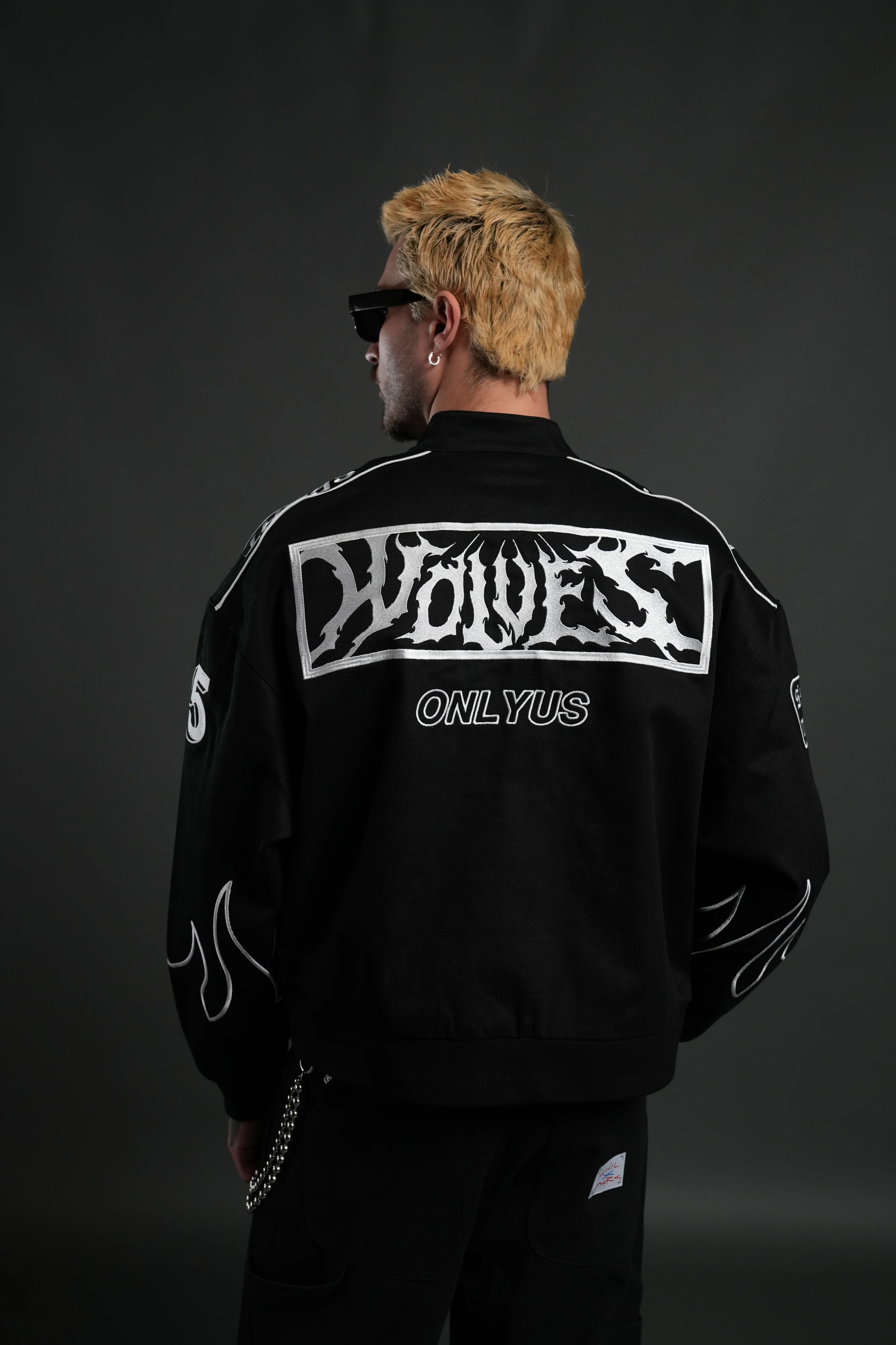 Ride The Fire V2 Gordon Racing Jacket in Black - Image 12