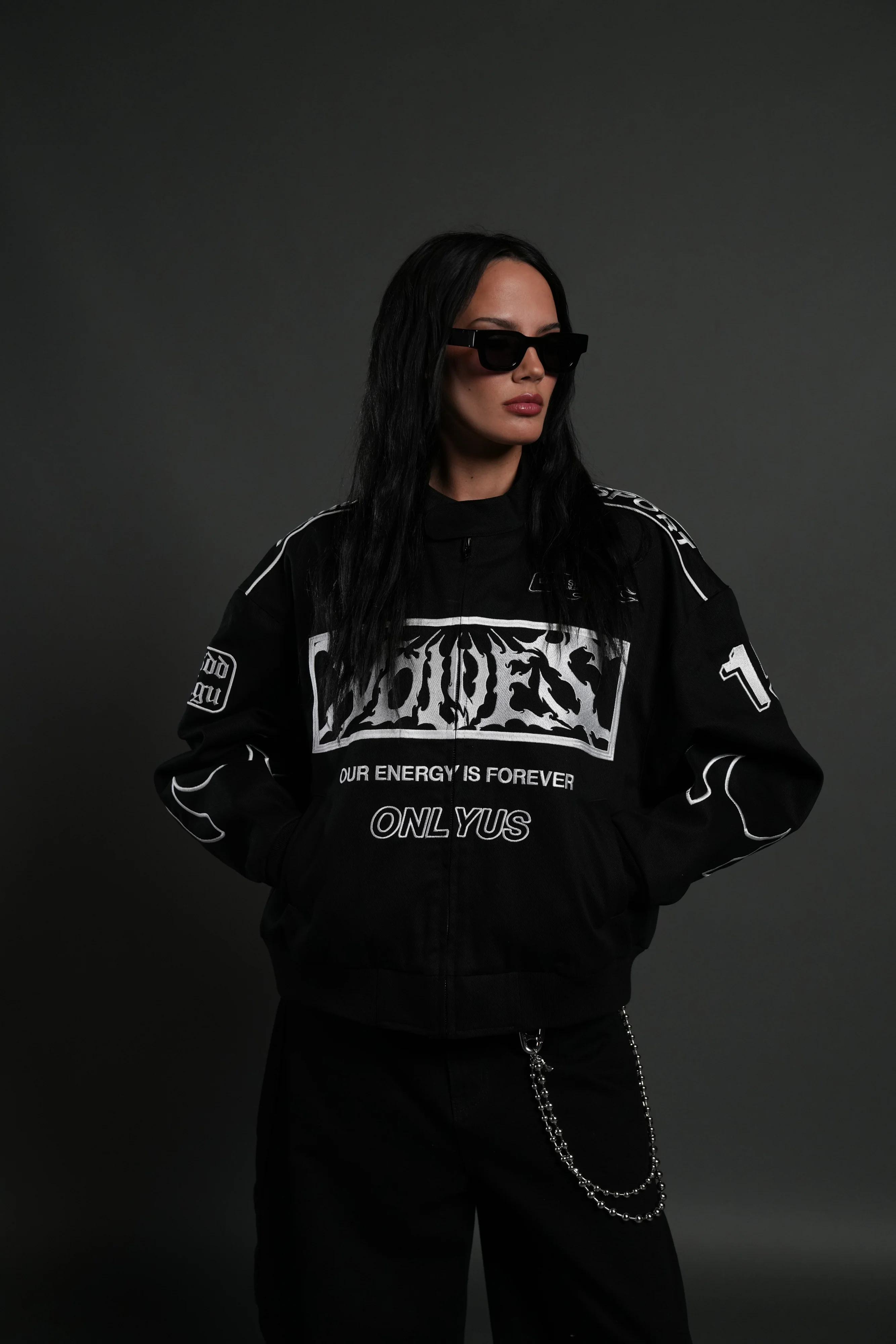 Ride The Fire V2 Gordon Racing Jacket in Black - Image 4
