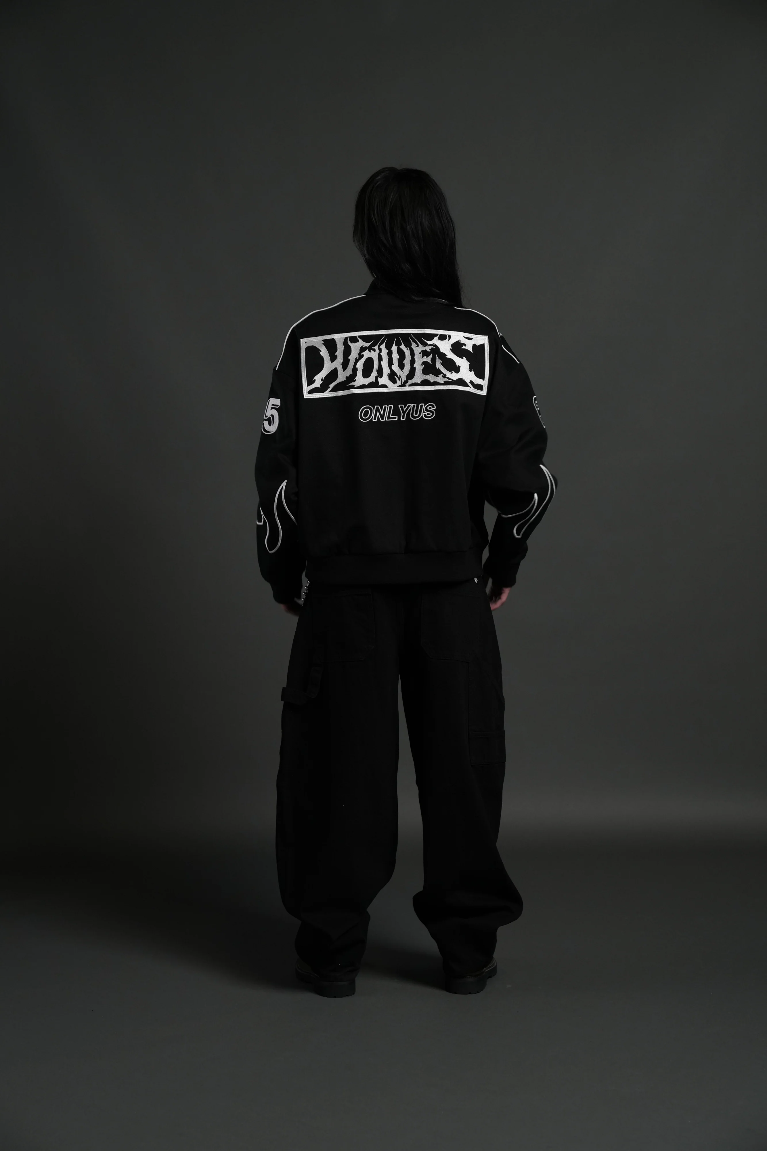 Ride The Fire V2 Gordon Racing Jacket in Black - Image 7