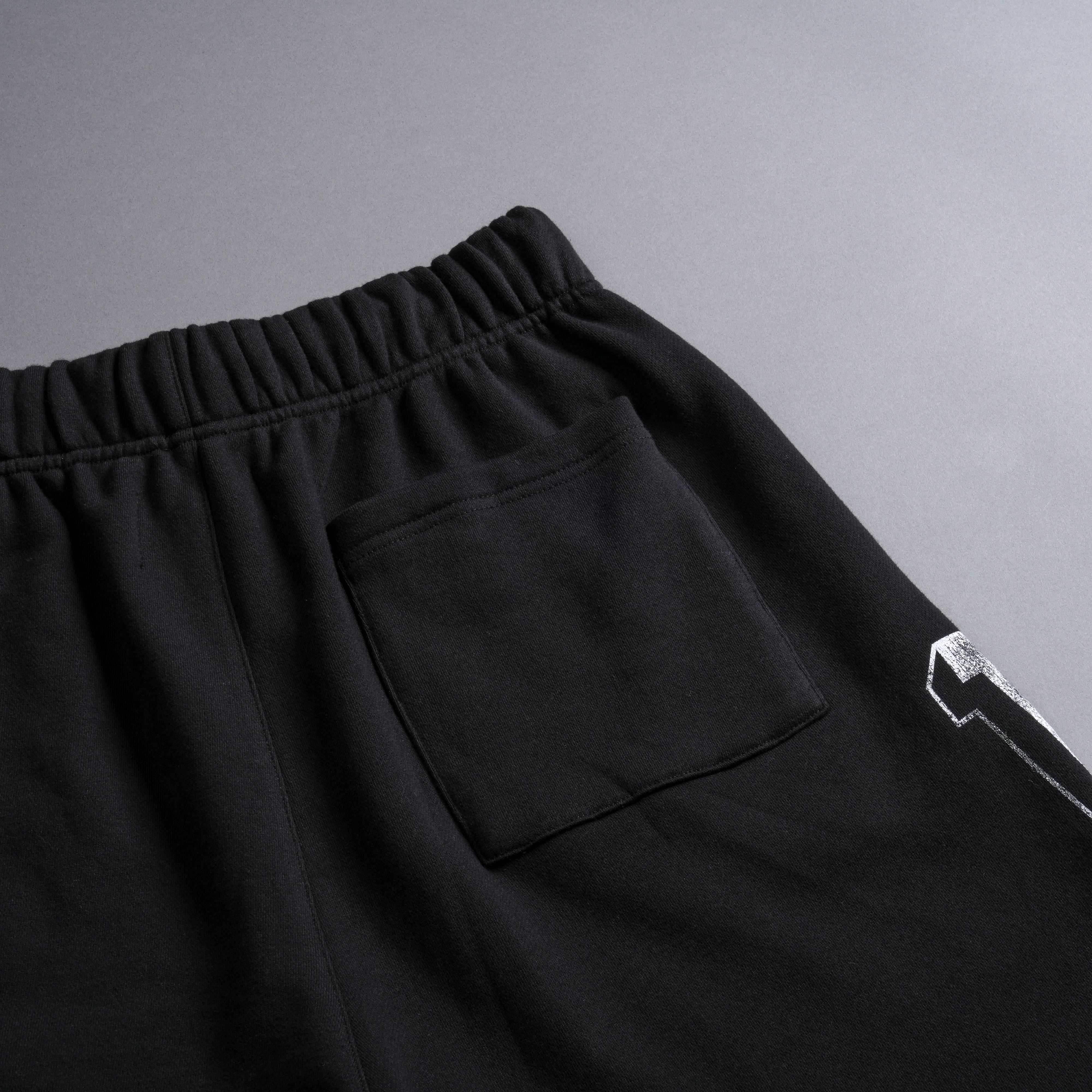 Riders Oversized Post Lounge Sweat Shorts in Black - Image 11