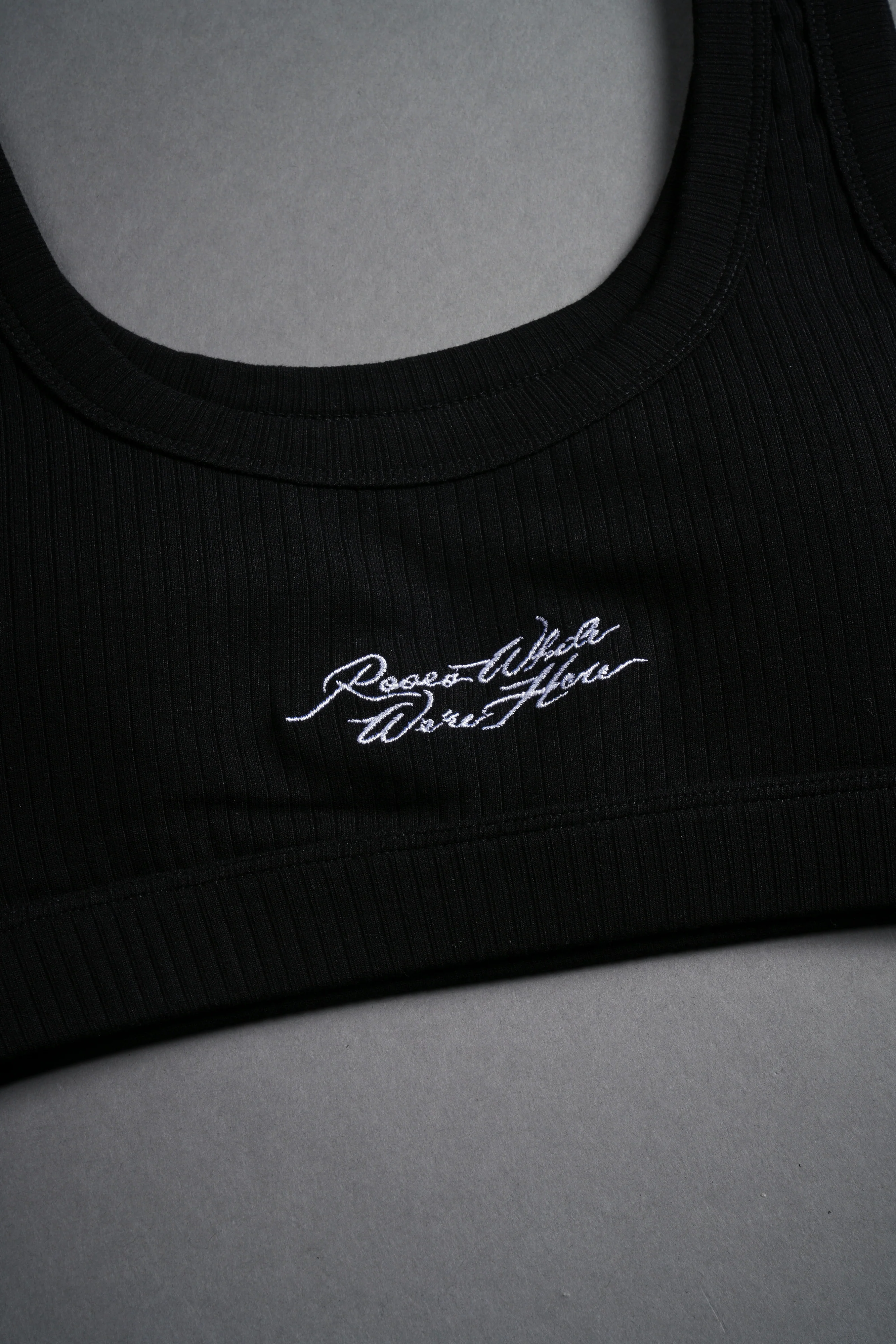 Roses While We're Here Wellness Bra in Black - Image 7