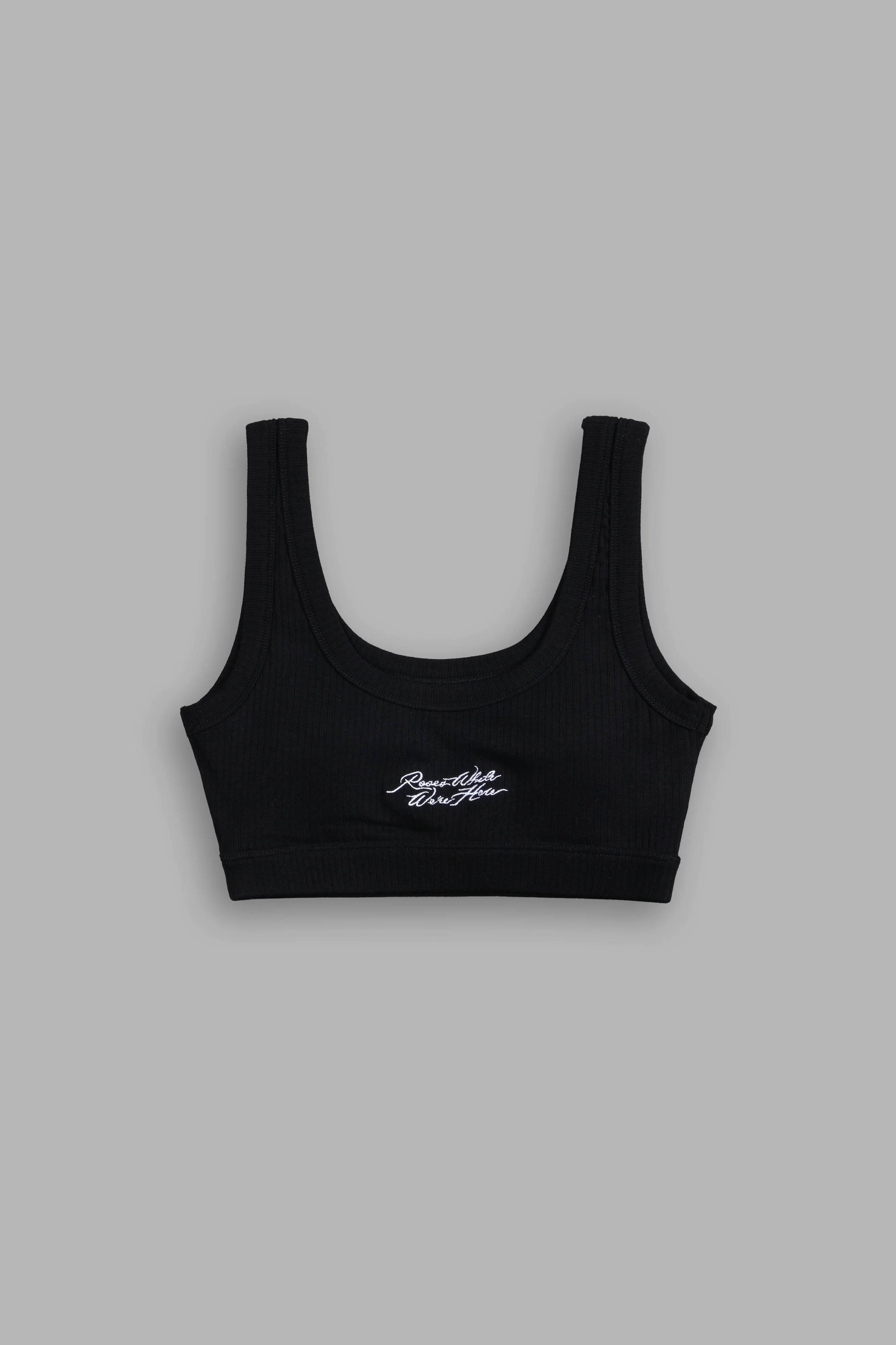Roses While We're Here Wellness Bra in Black - Image 9