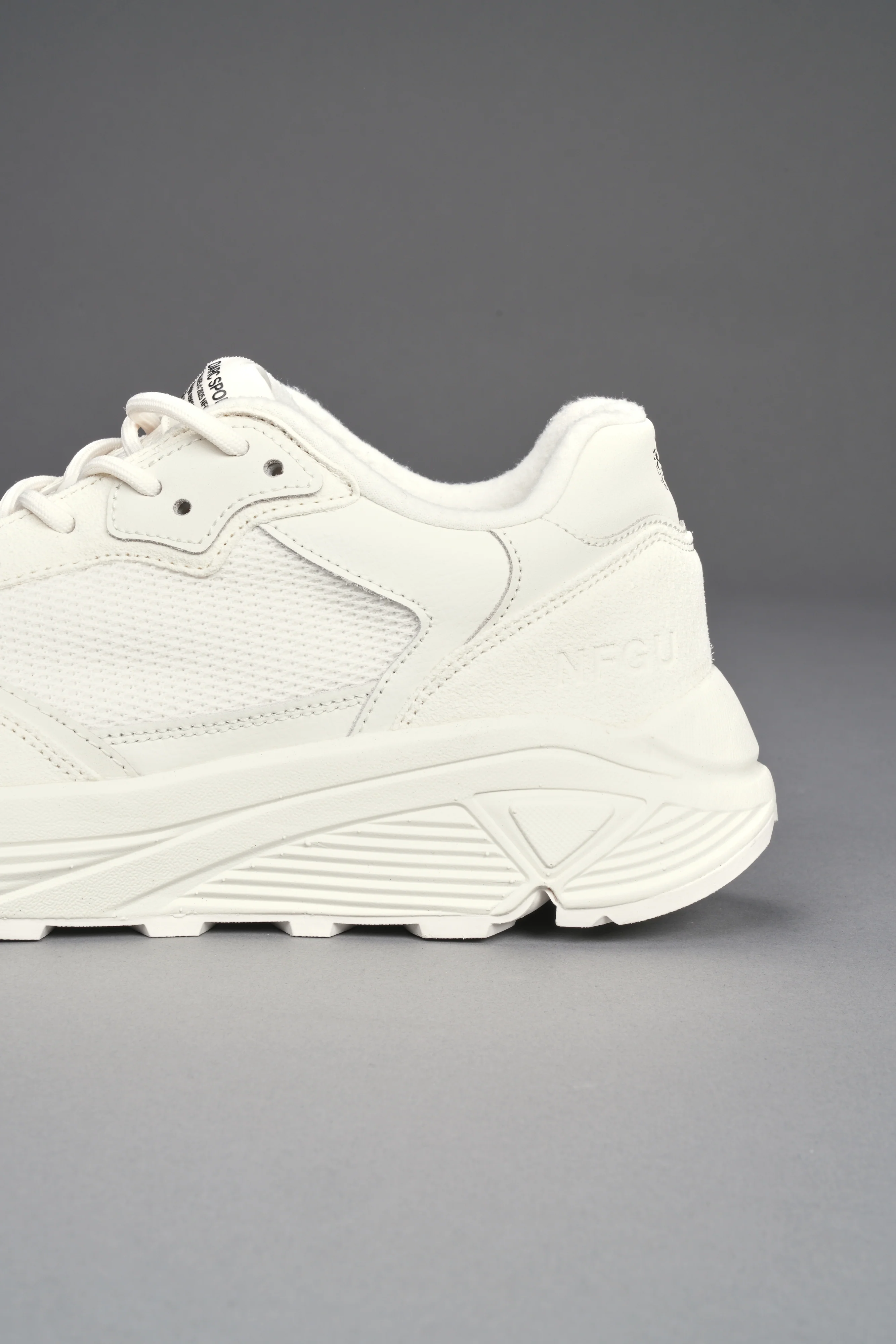 Run-1 Shoes in Cream/Black - Image 9