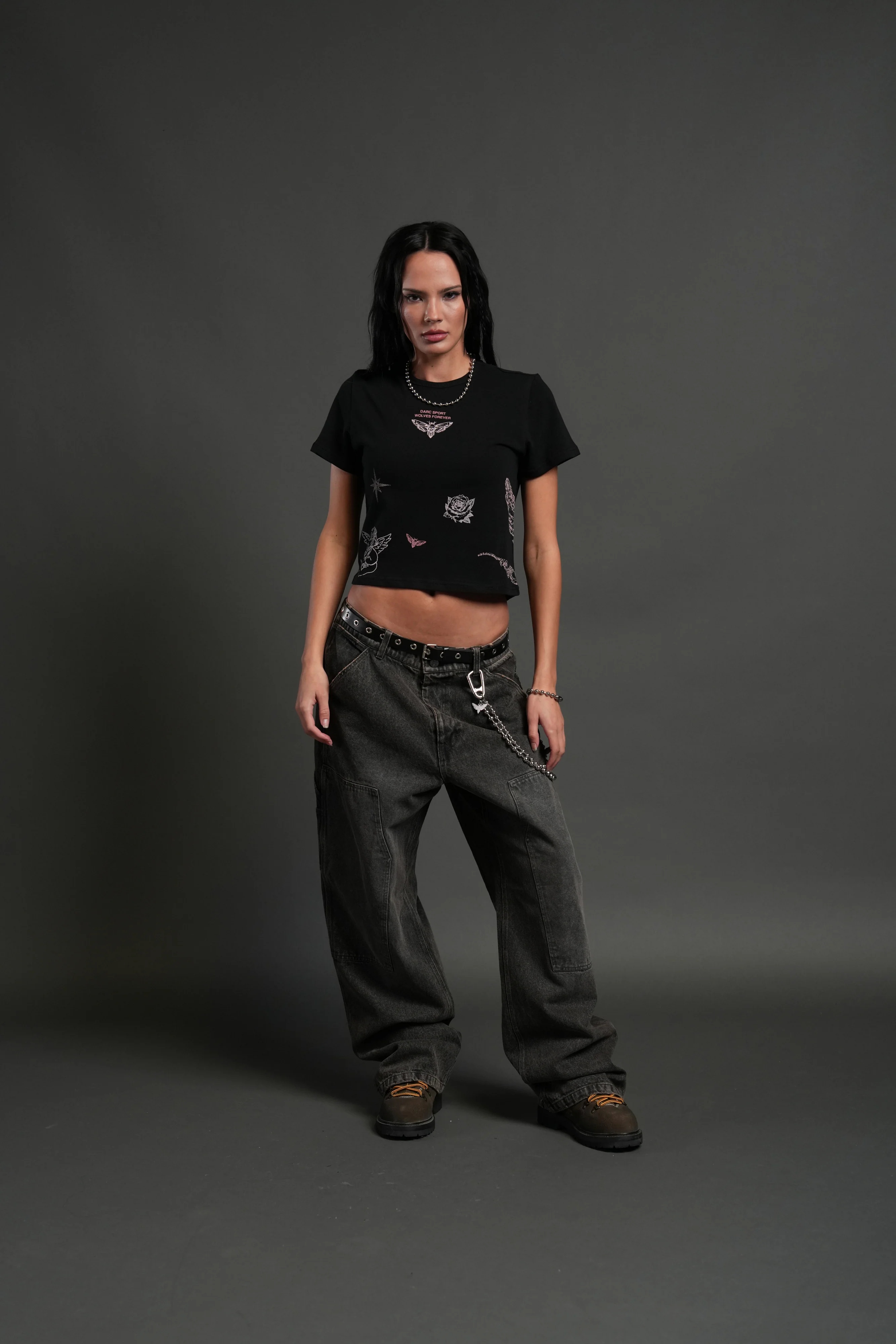 Sacred Flash "Timeless" Tee in Black - Image 3