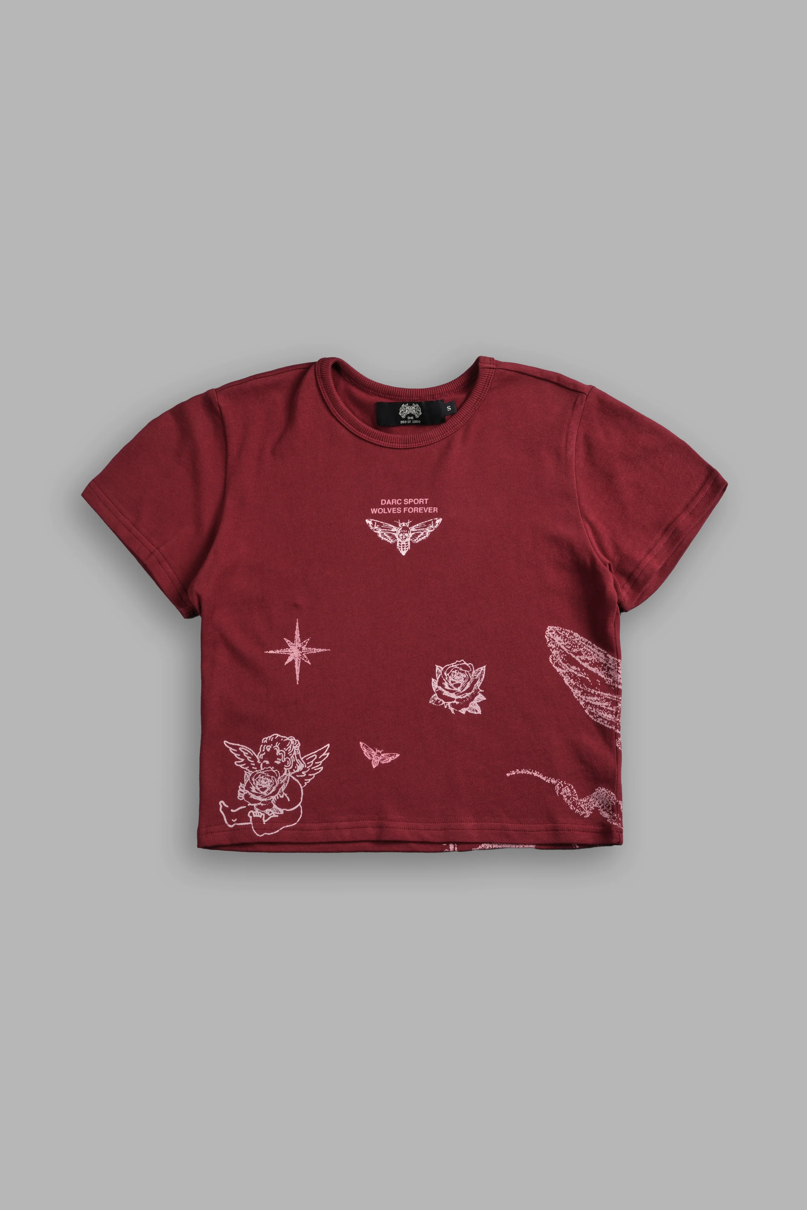 Sacred Flash "Timeless" Tee in Cherry Red - Image 7