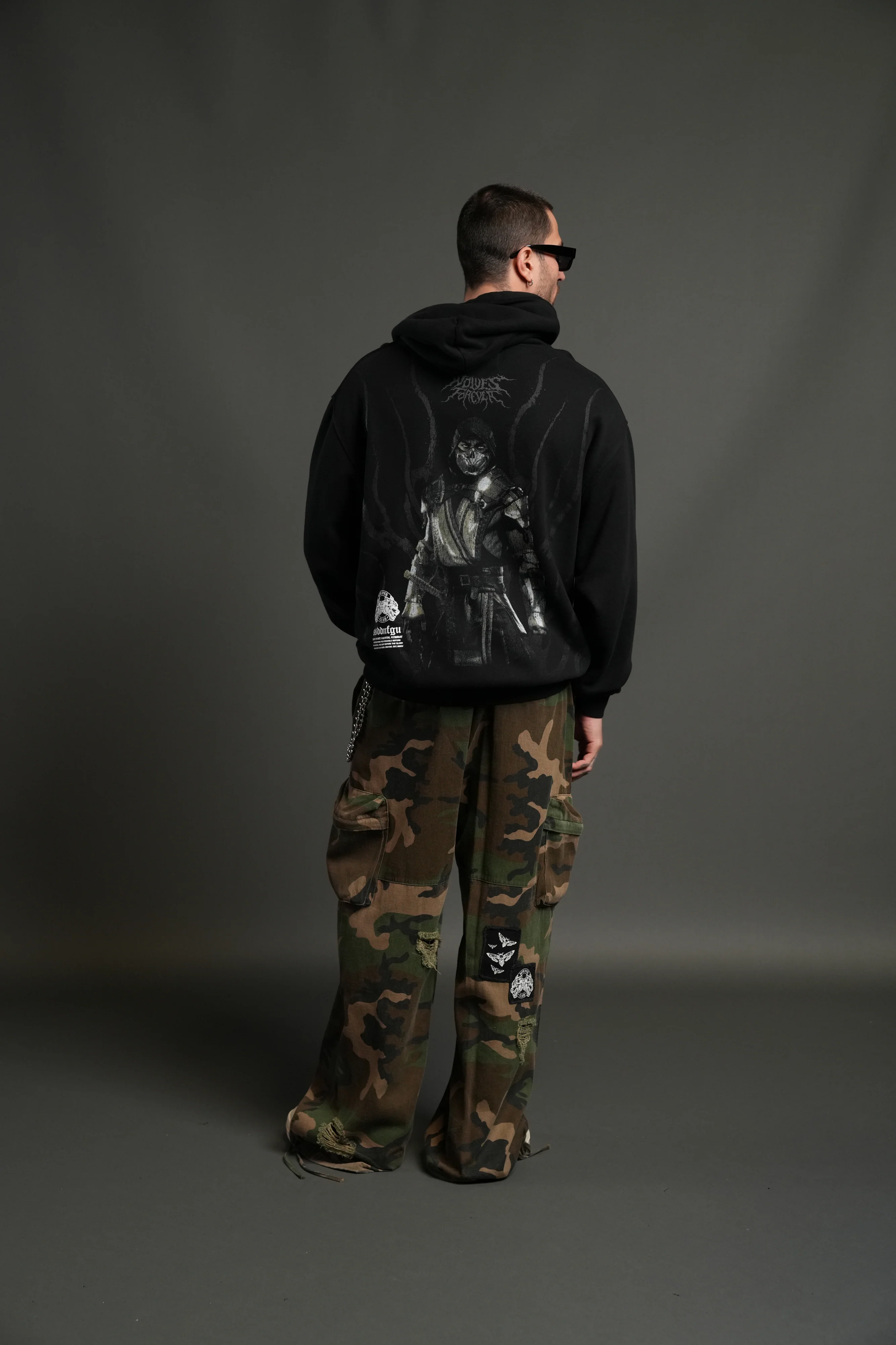 Scorpion "Pierce" Hoodie in Black - Image 6