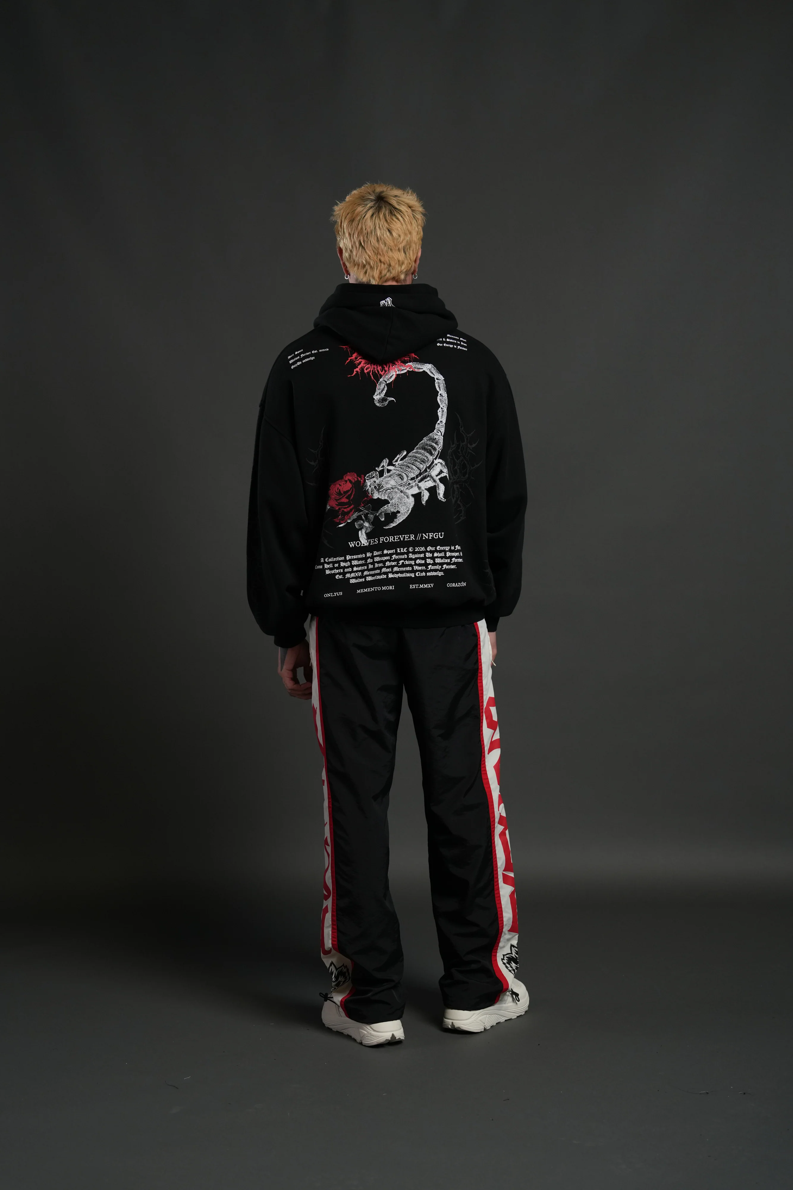 Scorpion Thorns "Pierce" Hoodie in Black - Image 6