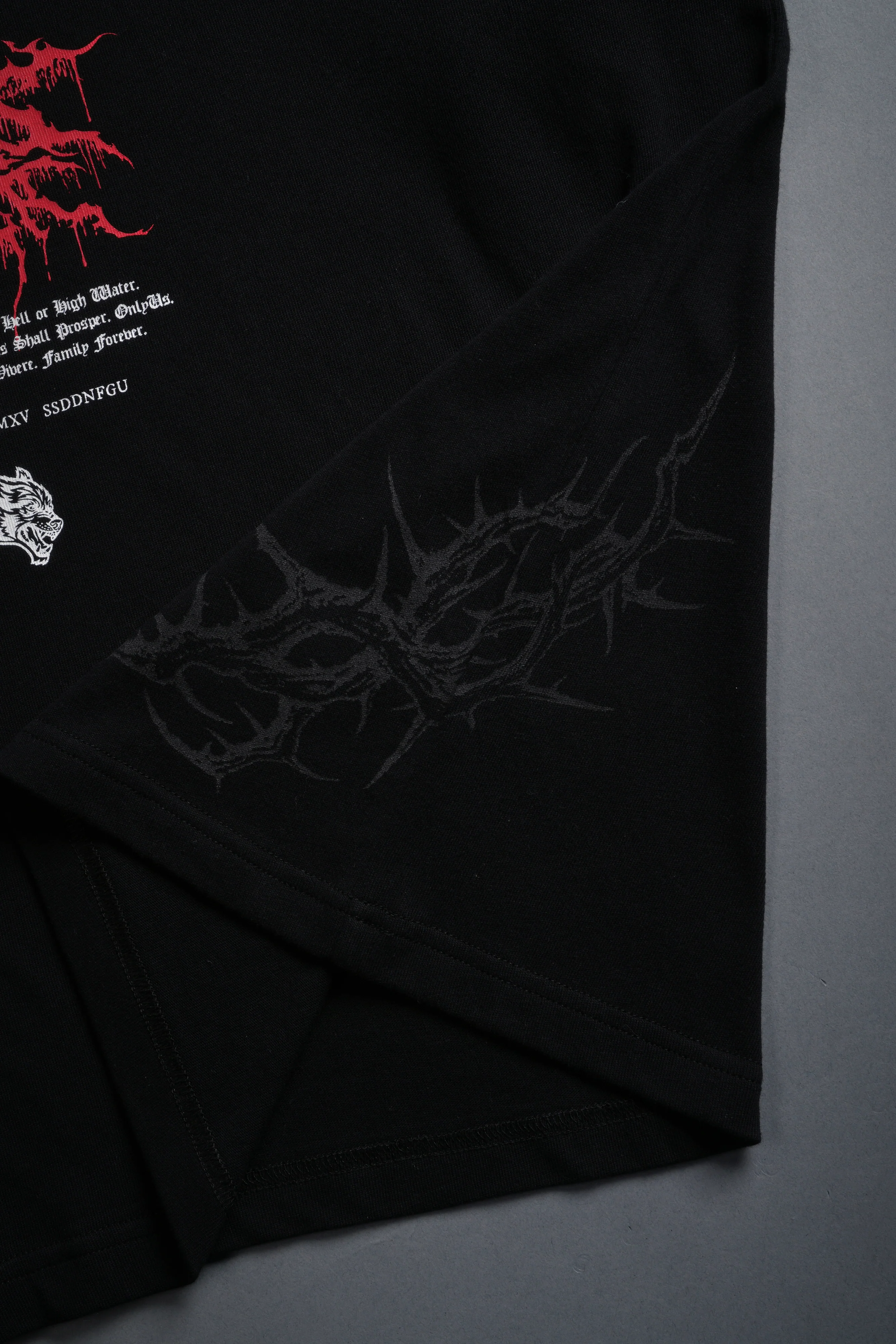 Scorpion Thorns "Premium" Oversized Tee in Black - Image 11