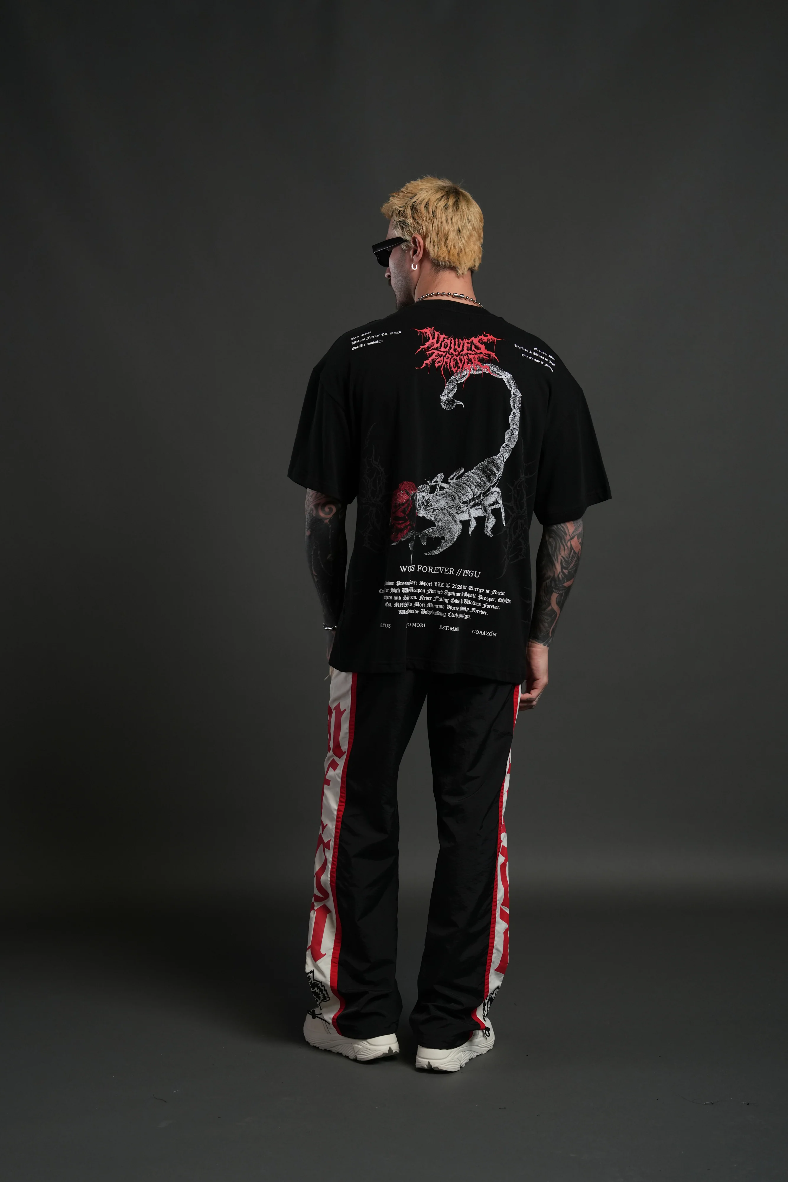 Scorpion Thorns "Premium" Oversized Tee in Black - Image 6
