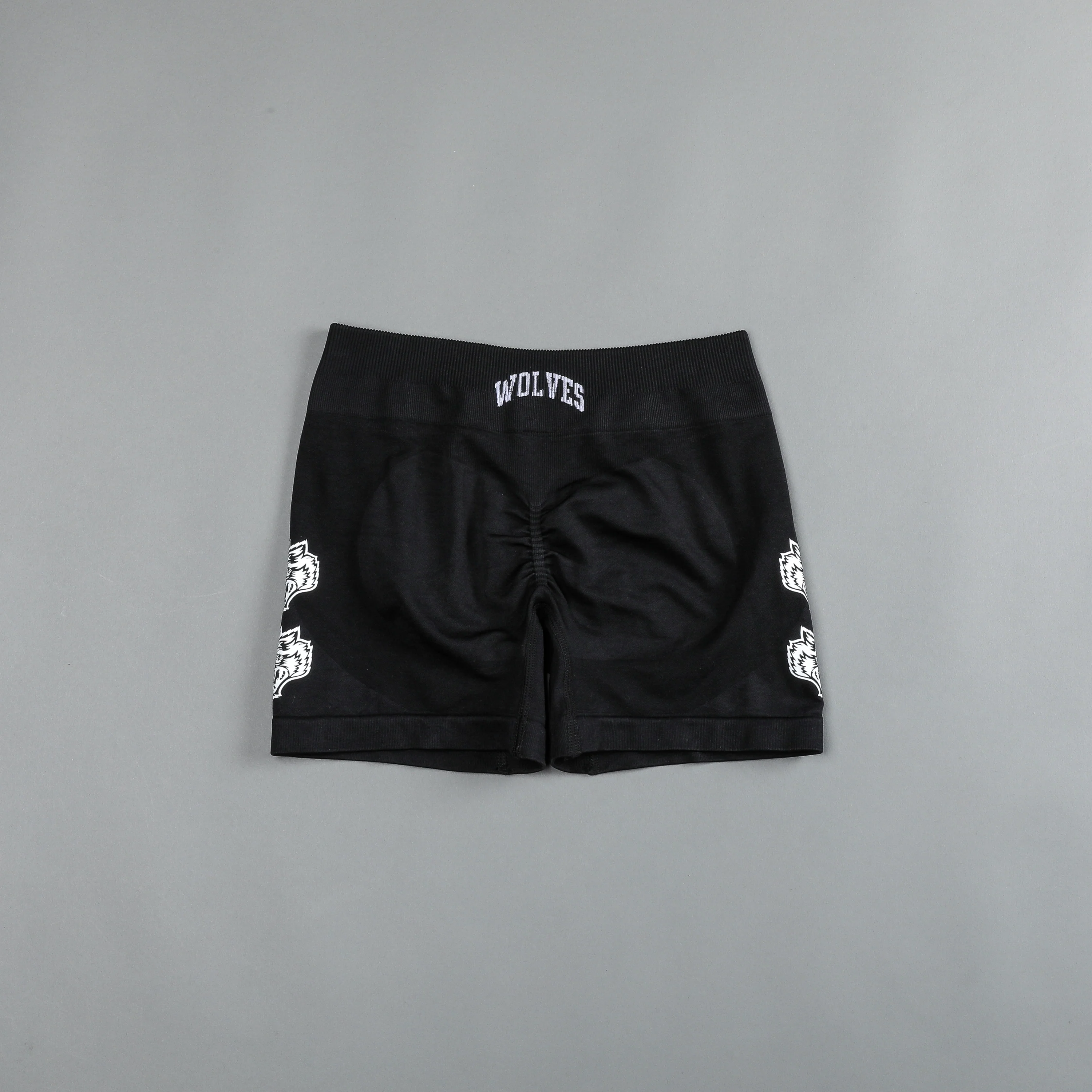 She Our Loyalty Katya Seamless Shorts in Black - Image 5