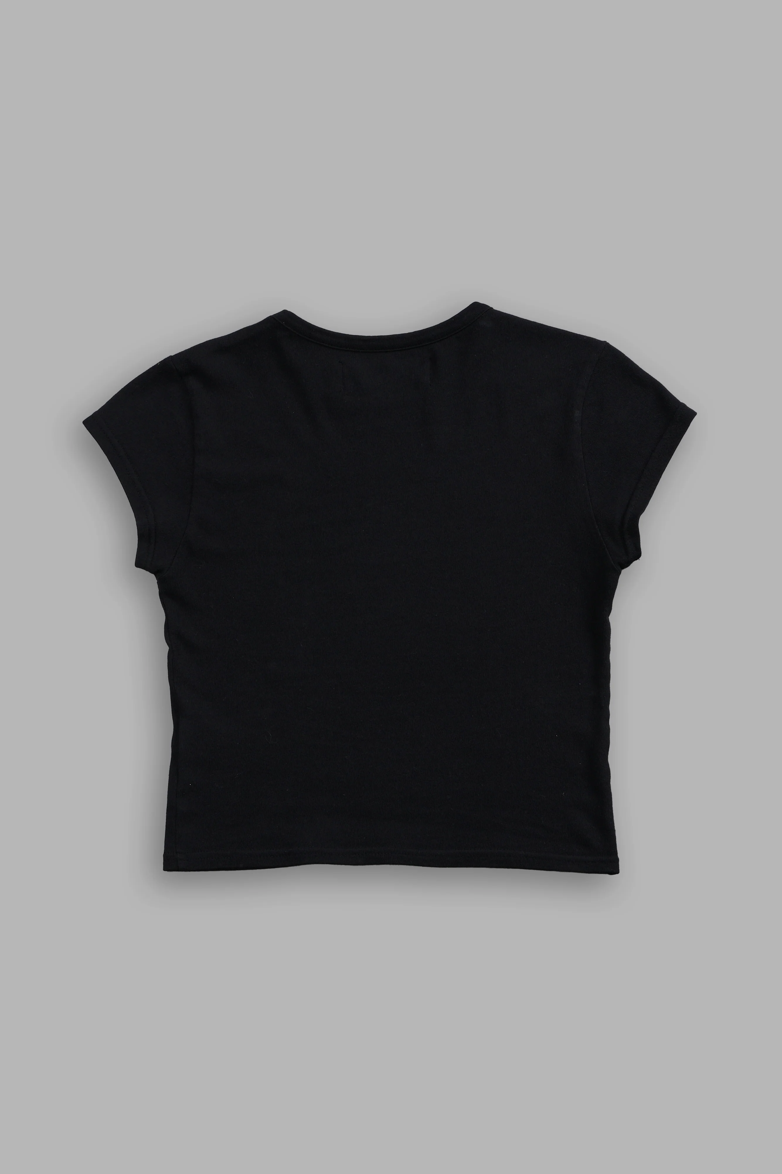 She Warrior "Baby" Tee in Black - Image 4