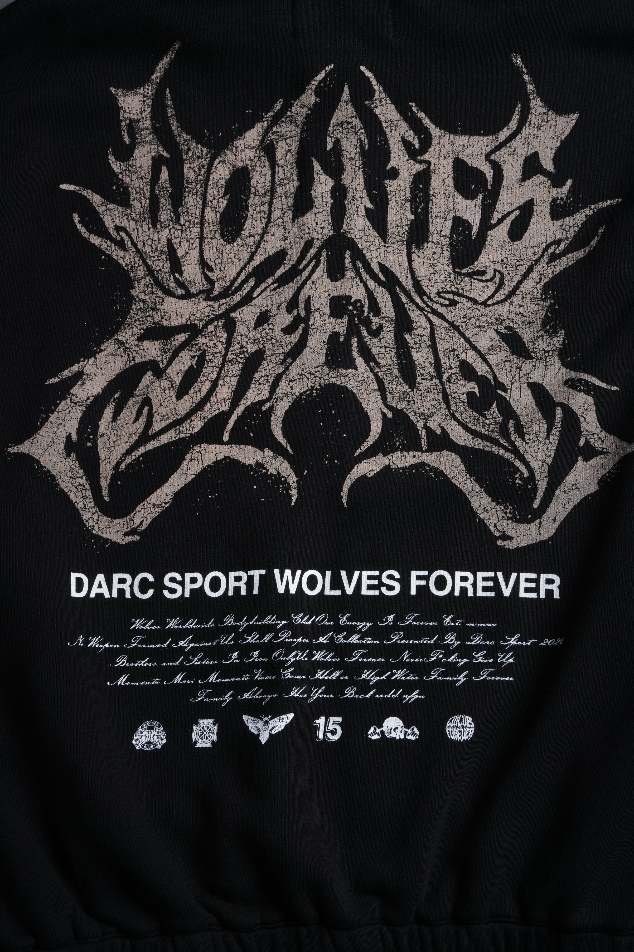 Sheer Loyalty "Chambers" Zip Hoodie in Black - Image 10