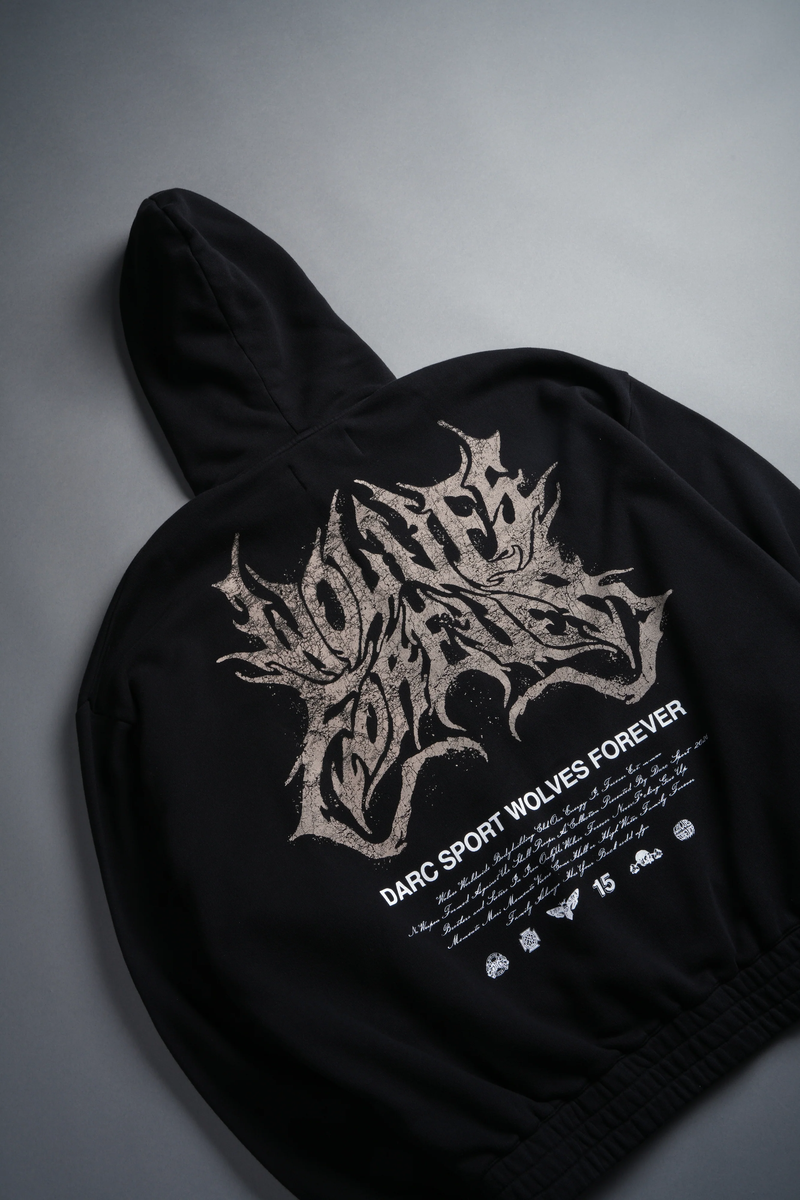 Sheer Loyalty "Chambers" Zip Hoodie in Black - Image 9