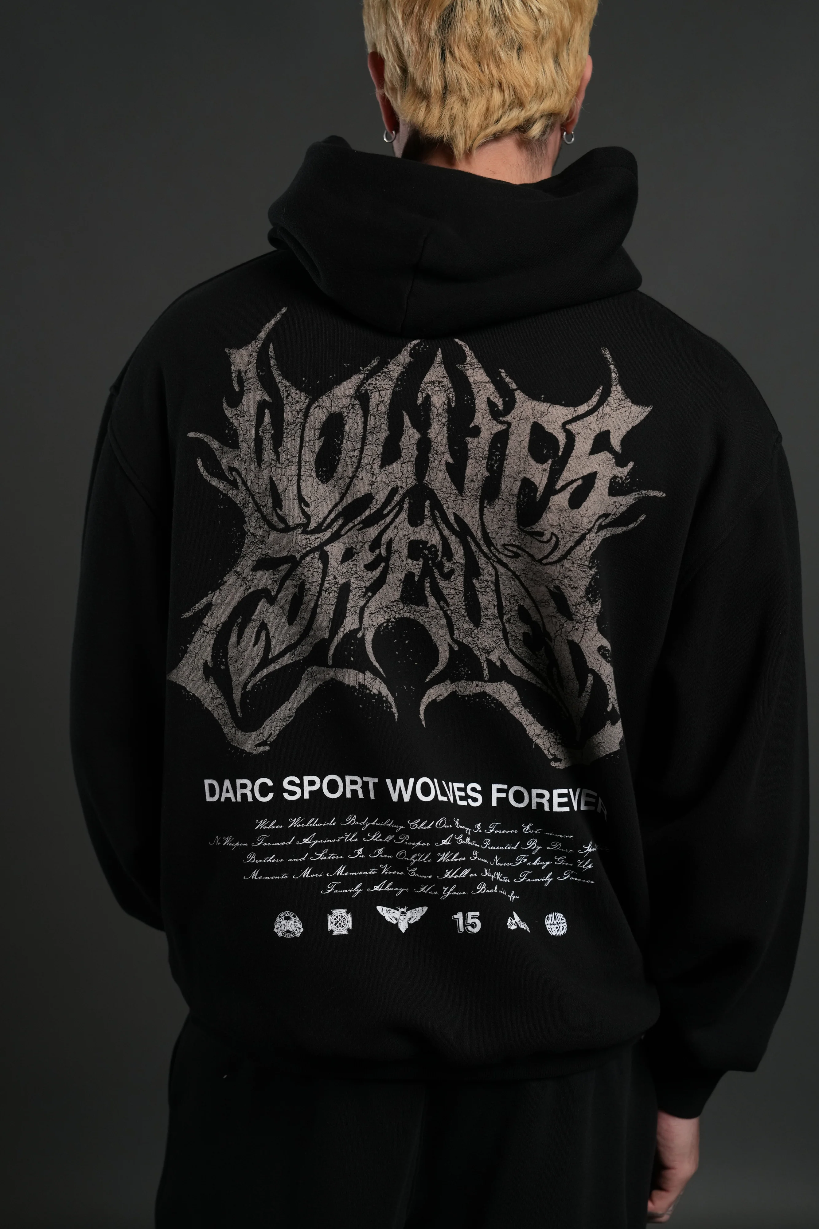 Sheer Loyalty "Pierce" Hoodie in Black - Image 5
