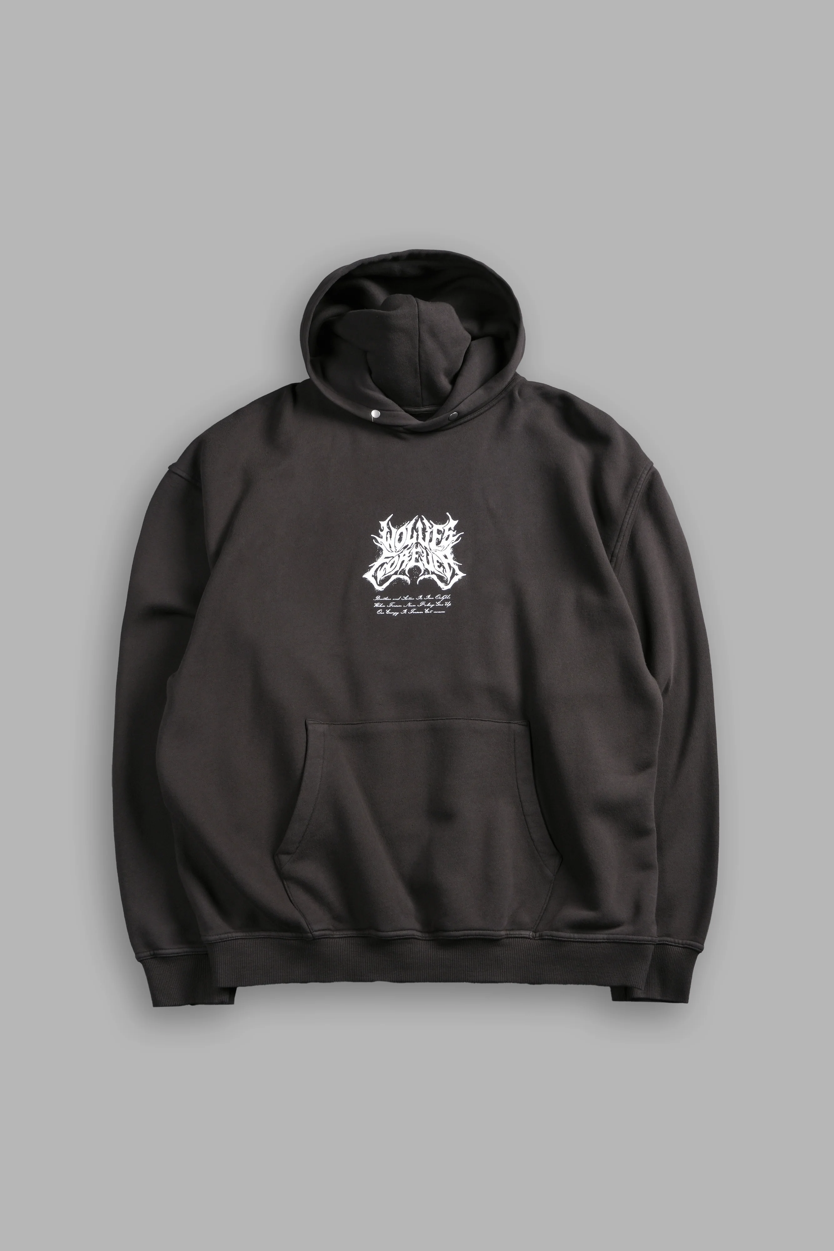 Sheer Loyalty "Pierce" Hoodie in Wolf Gray - Image 3