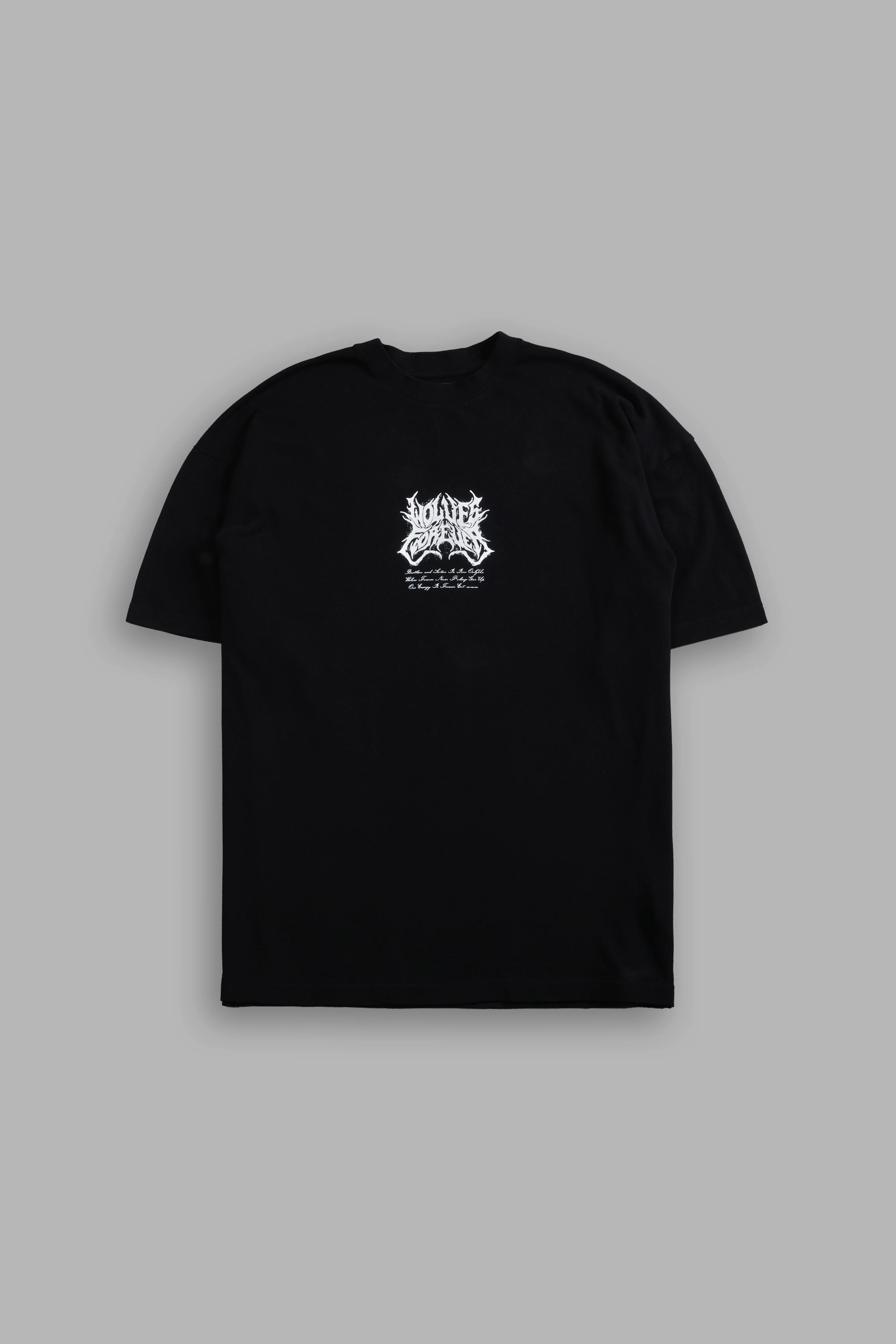 Sheer Loyalty "Premium" Oversized Tee in Black - Image 3