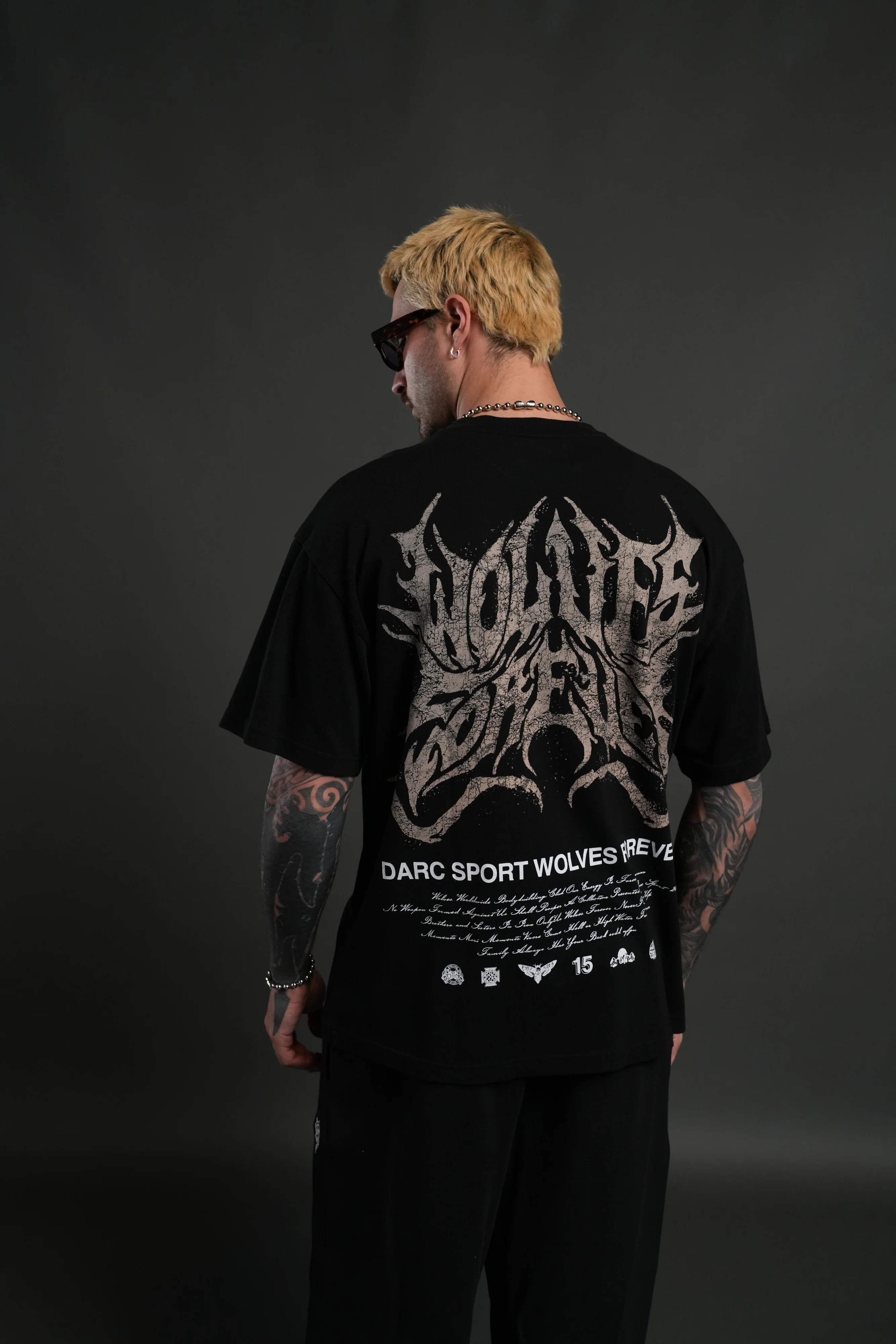 Sheer Loyalty "Premium" Oversized Tee in Black - Image 4