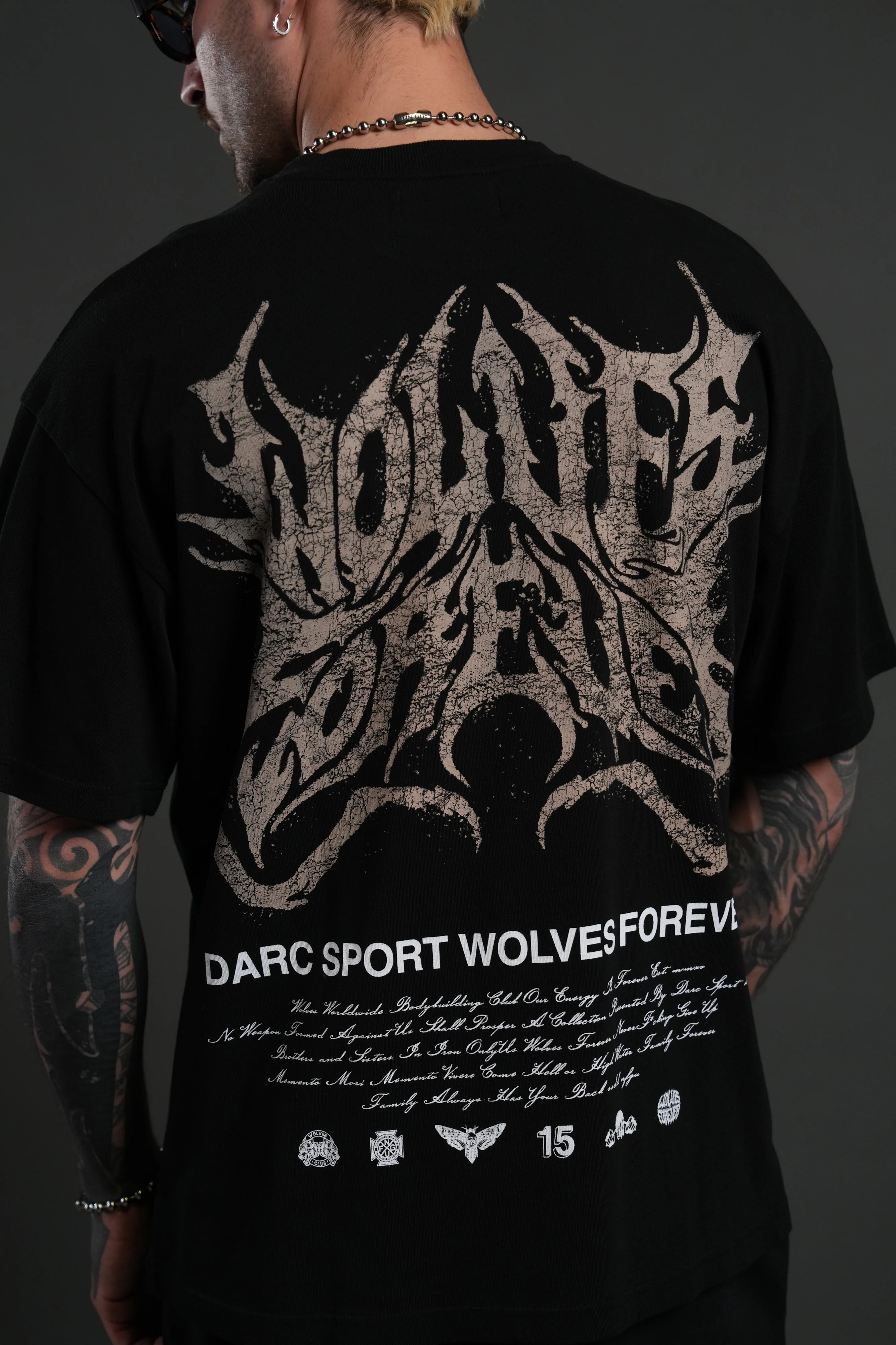 Sheer Loyalty "Premium" Oversized Tee in Black - Image 5