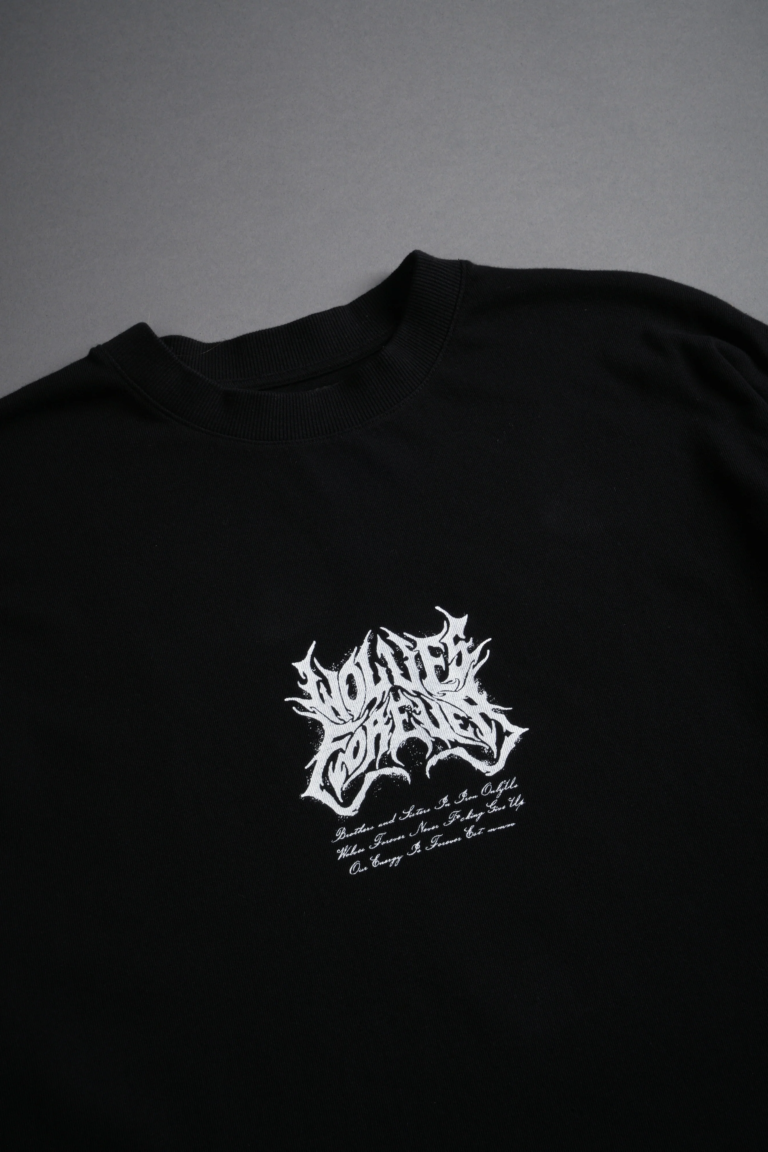 Sheer Loyalty "Premium" Oversized Tee in Black - Image 7