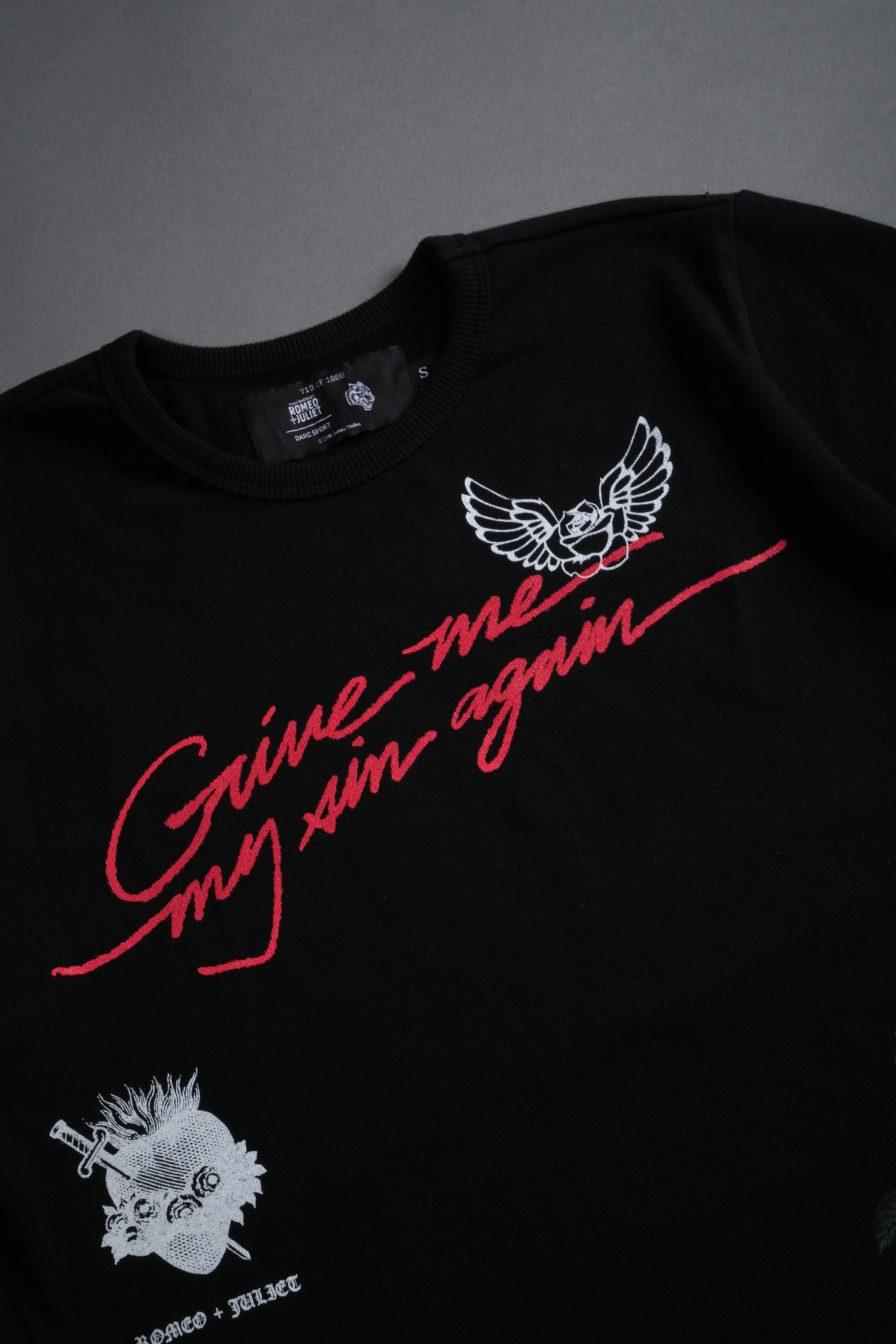 Sin Again "Timeless" Tee in Black - Image 4