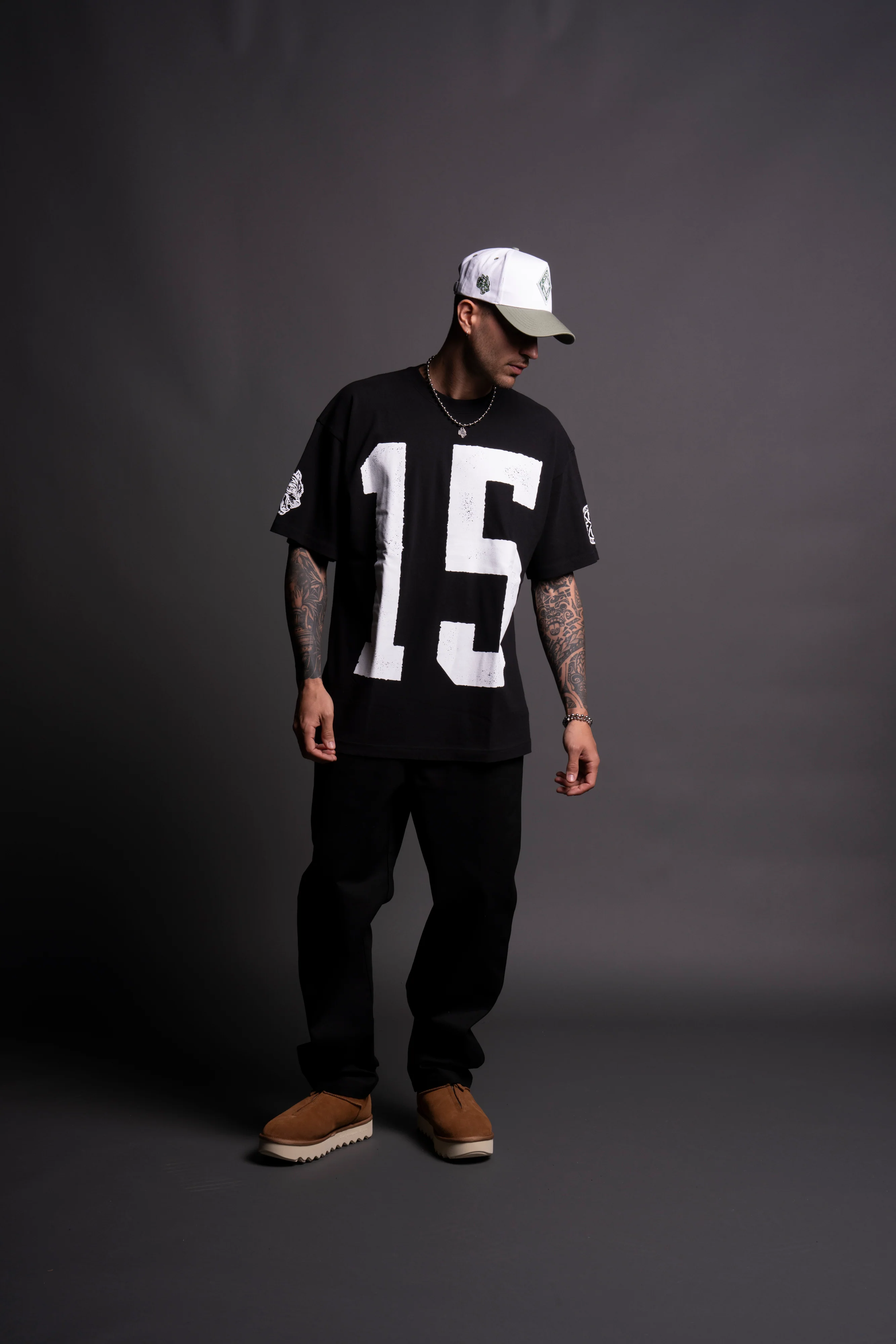 Since "Premium" Oversized Tee in Black - Image 5