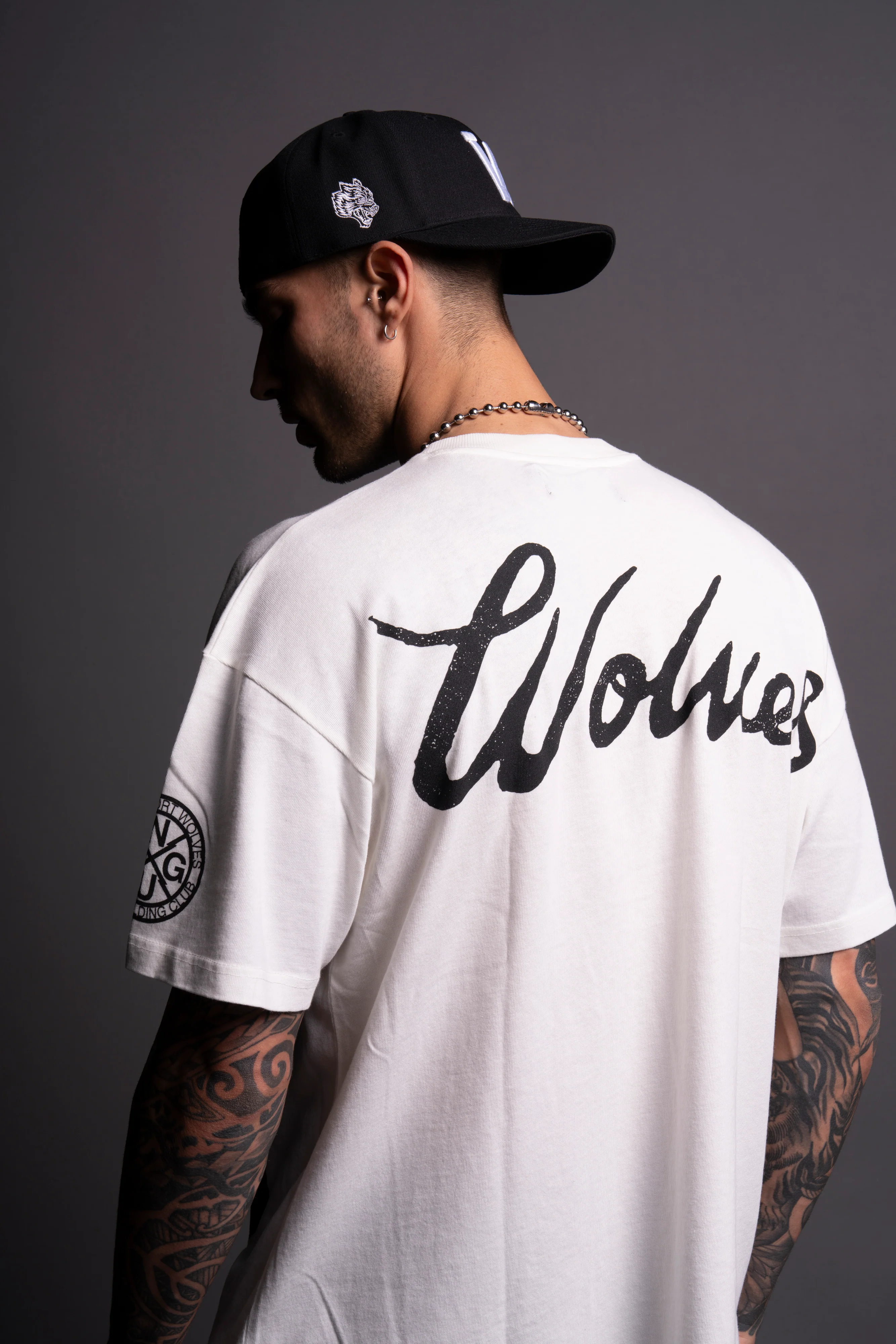 Since "Premium" Oversized Tee in Cream - Image 3