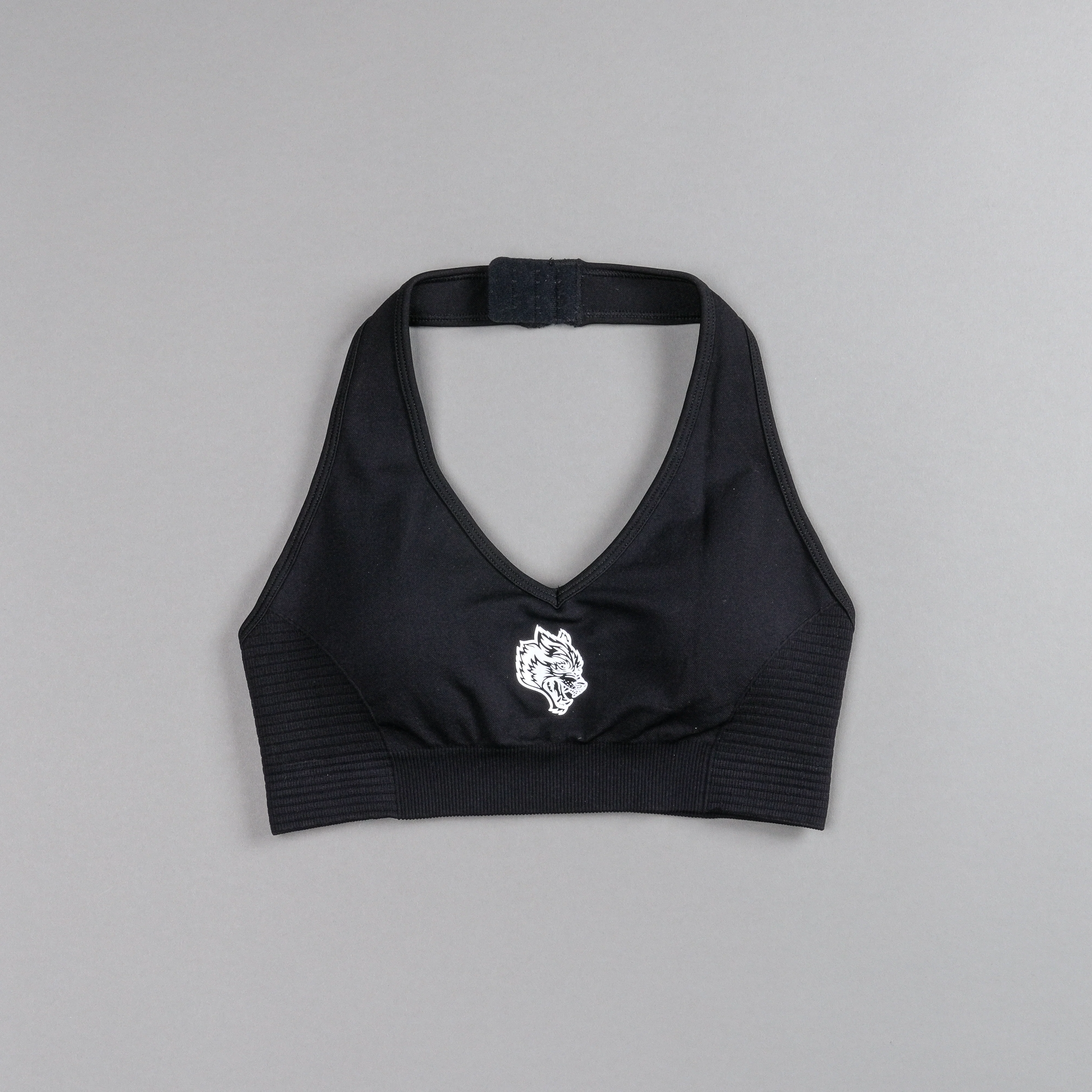 Single Wolf "Everson Seamless" Valencourt Bra in Black - Image 3