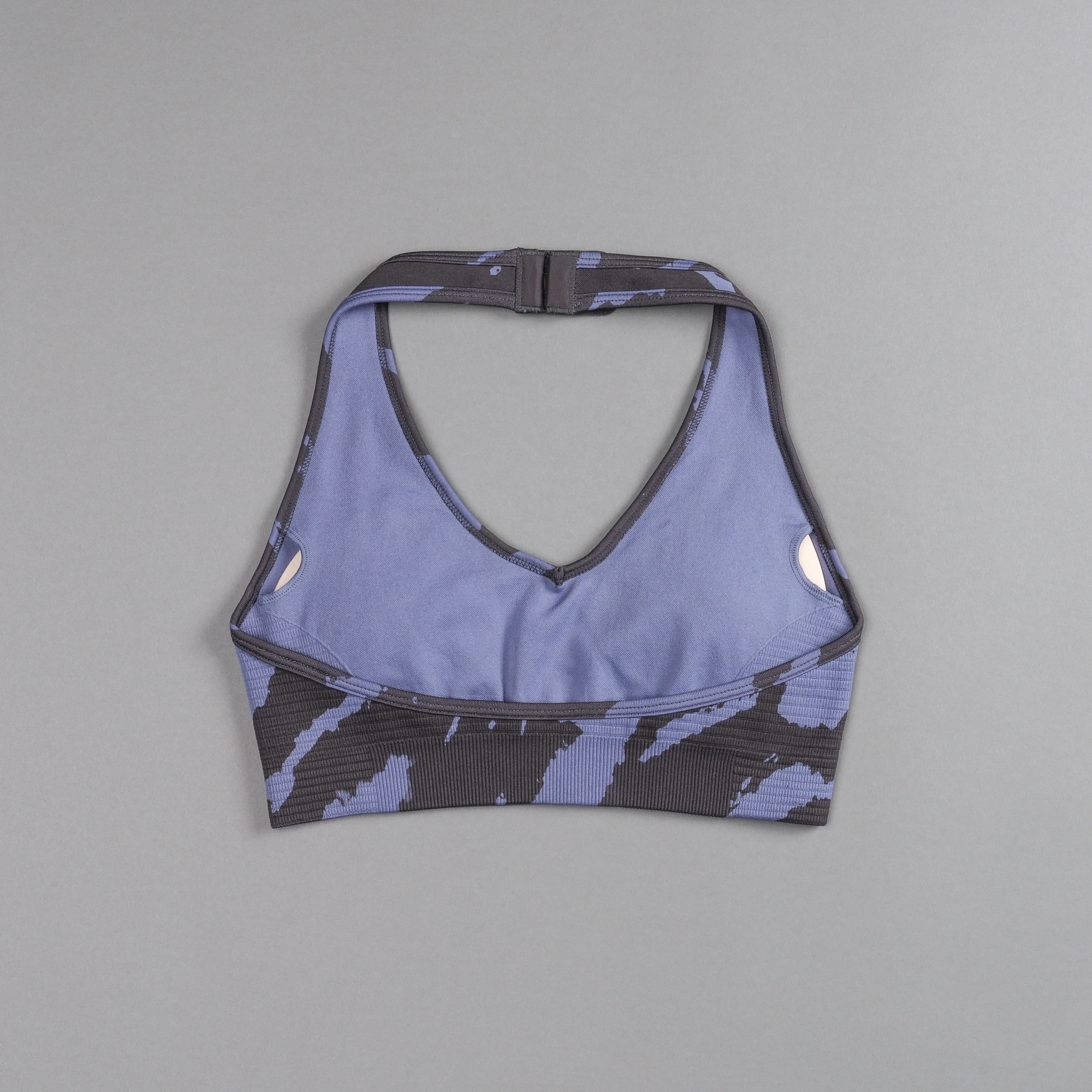 Single Wolf "Everson Seamless" Valencourt Bra in Purple Stone Native Camo - Image 4