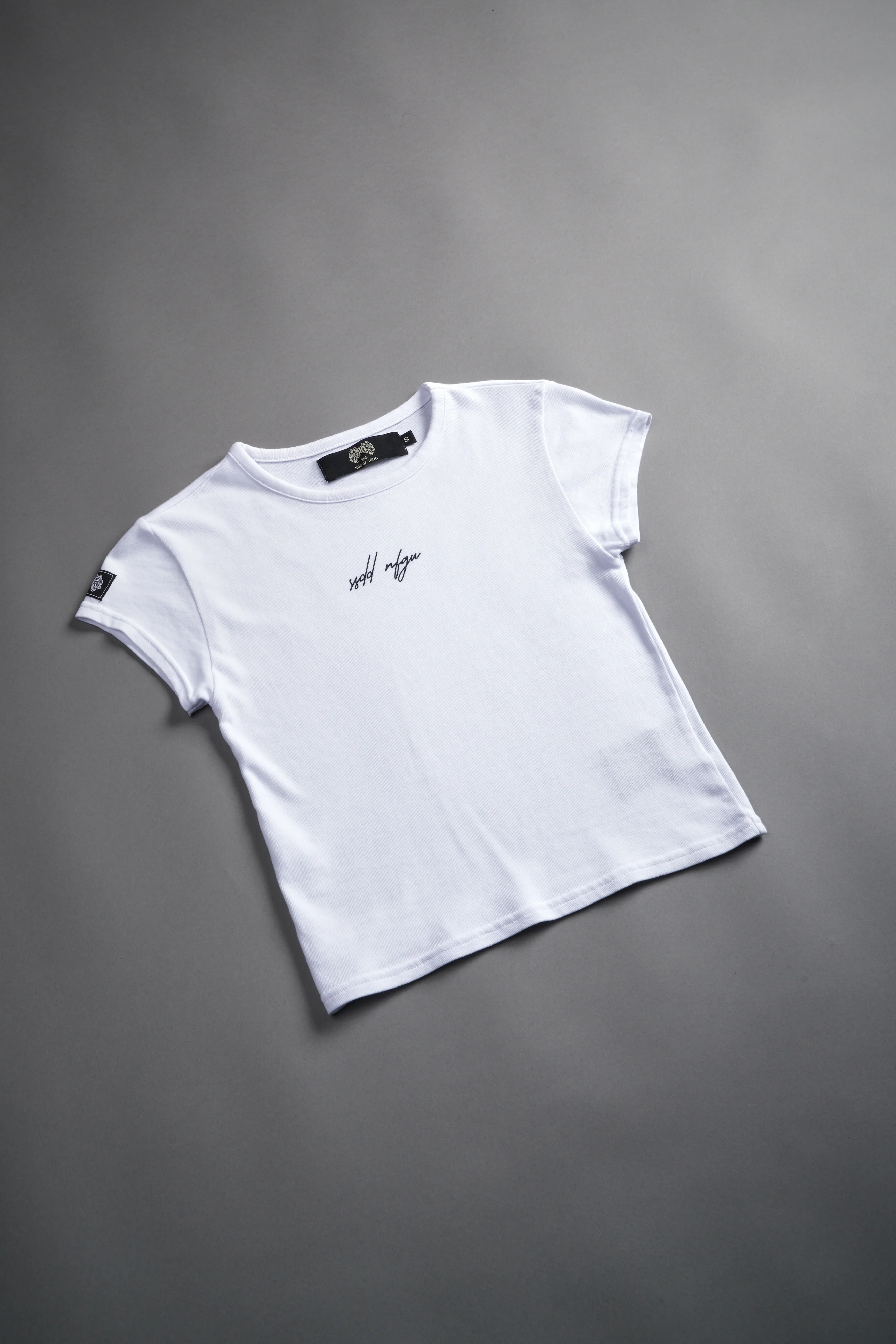 SSDD NFGU "Baby" Tee in White - Image 5