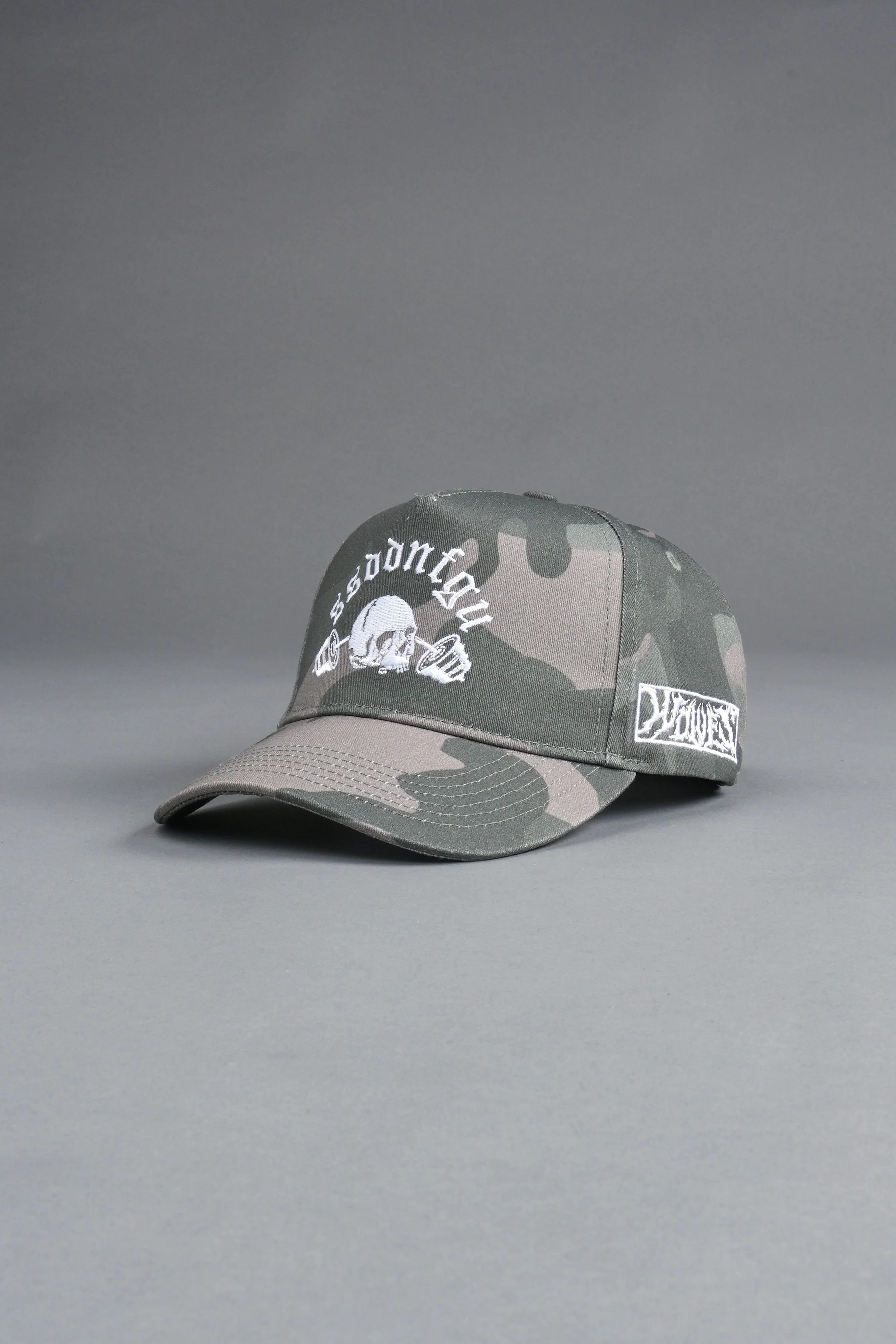 SSDDNFGU Forever 5 Panel Hat in Lush Vintage Woodland Camo - Image 10