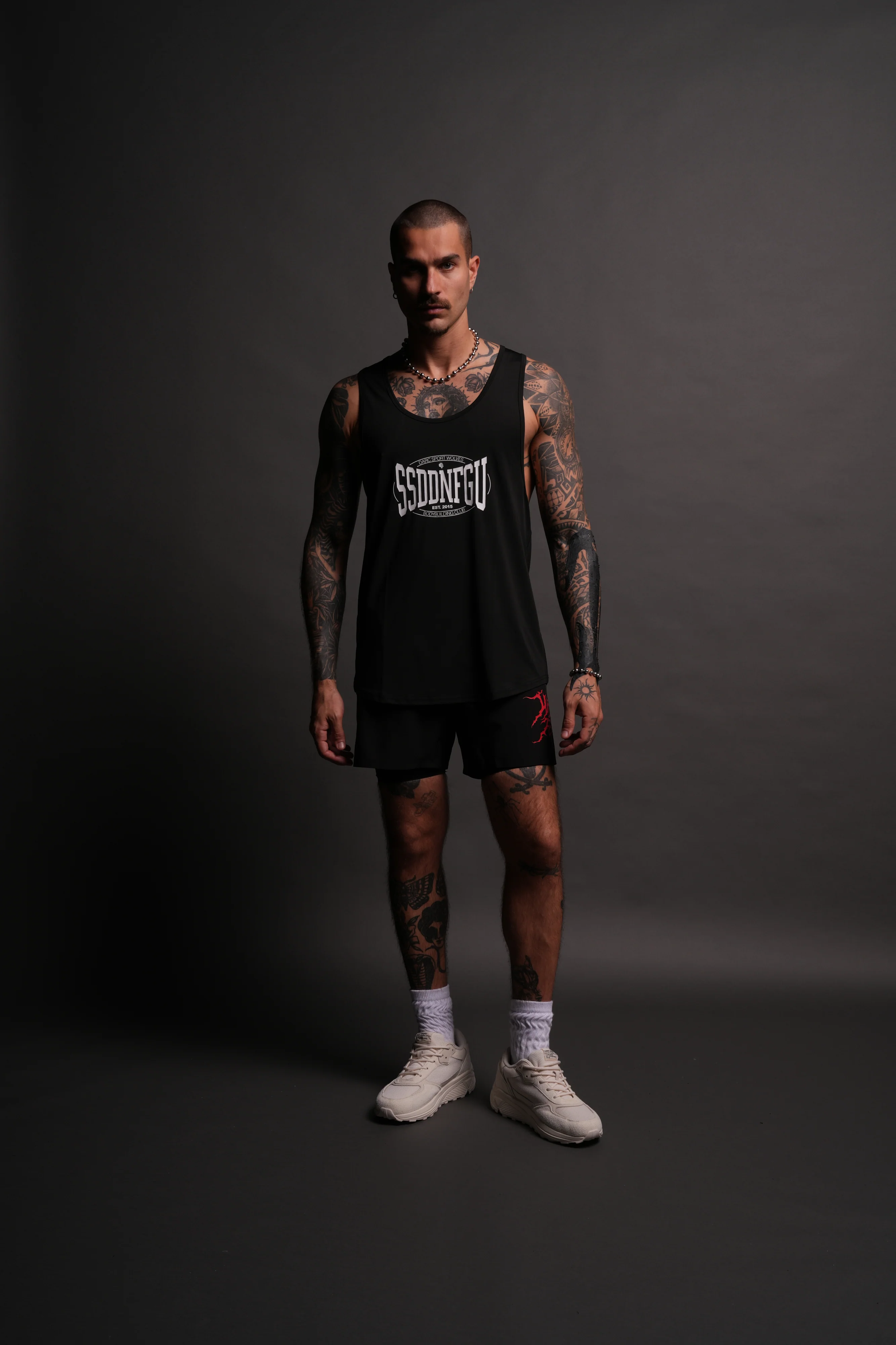 SSDDNFGU FRVR "Dry Wolf" Mecca Tank in Black - Image 5