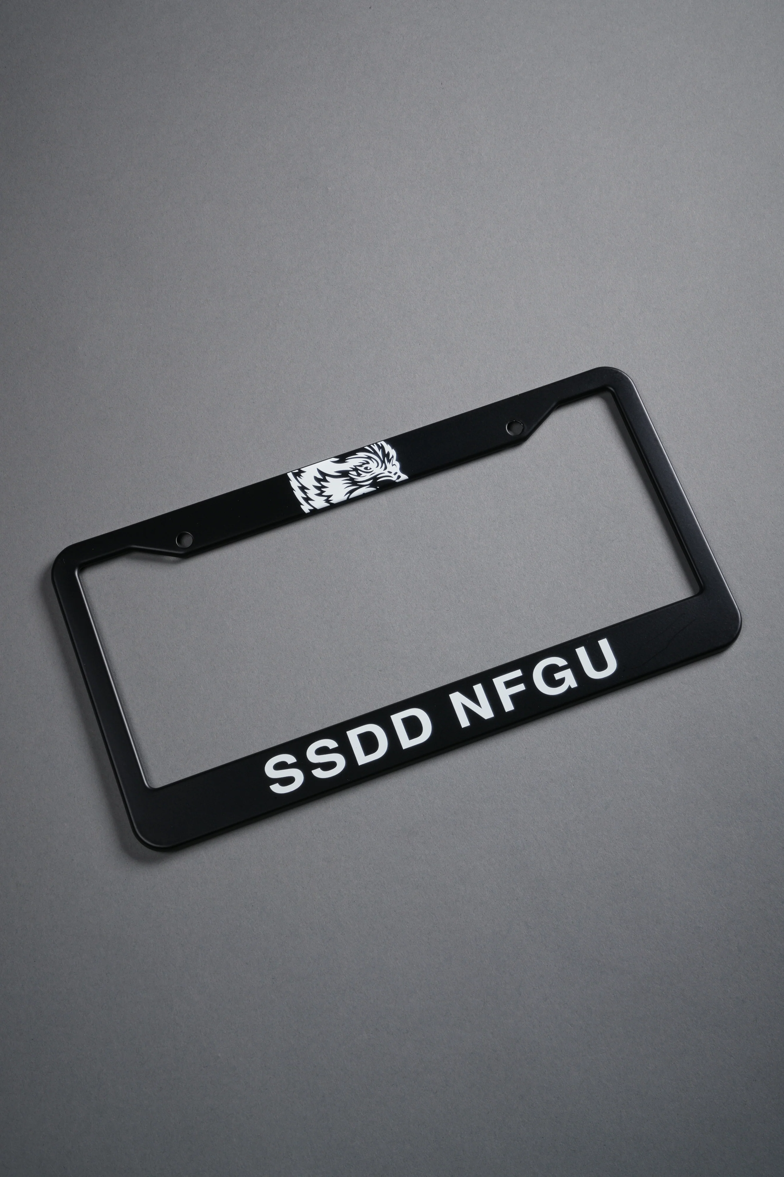 SSDDNFGU License Plate Frame in Black - Image 4