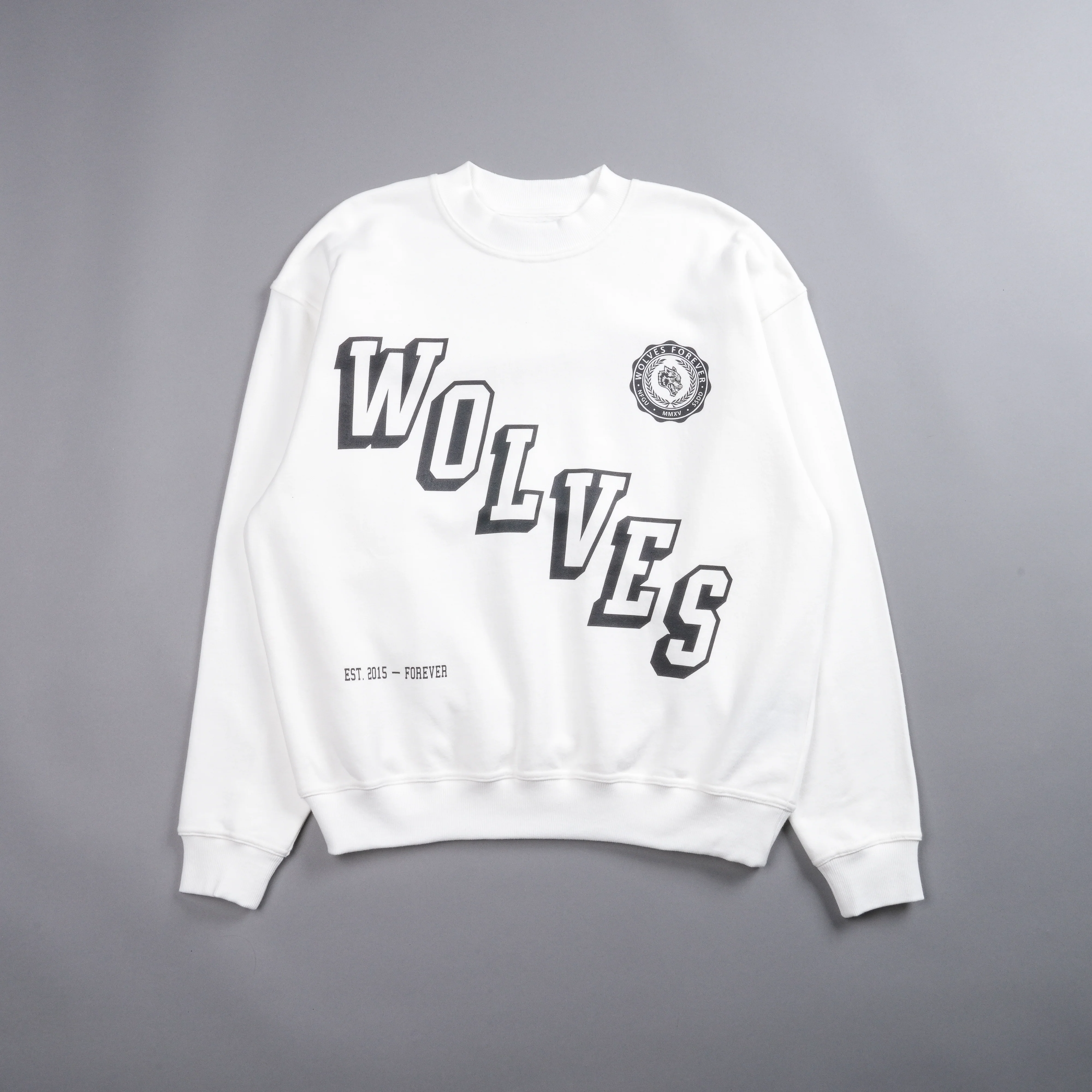 Stairs She "Cornell" Crewneck in Cream - Image 3