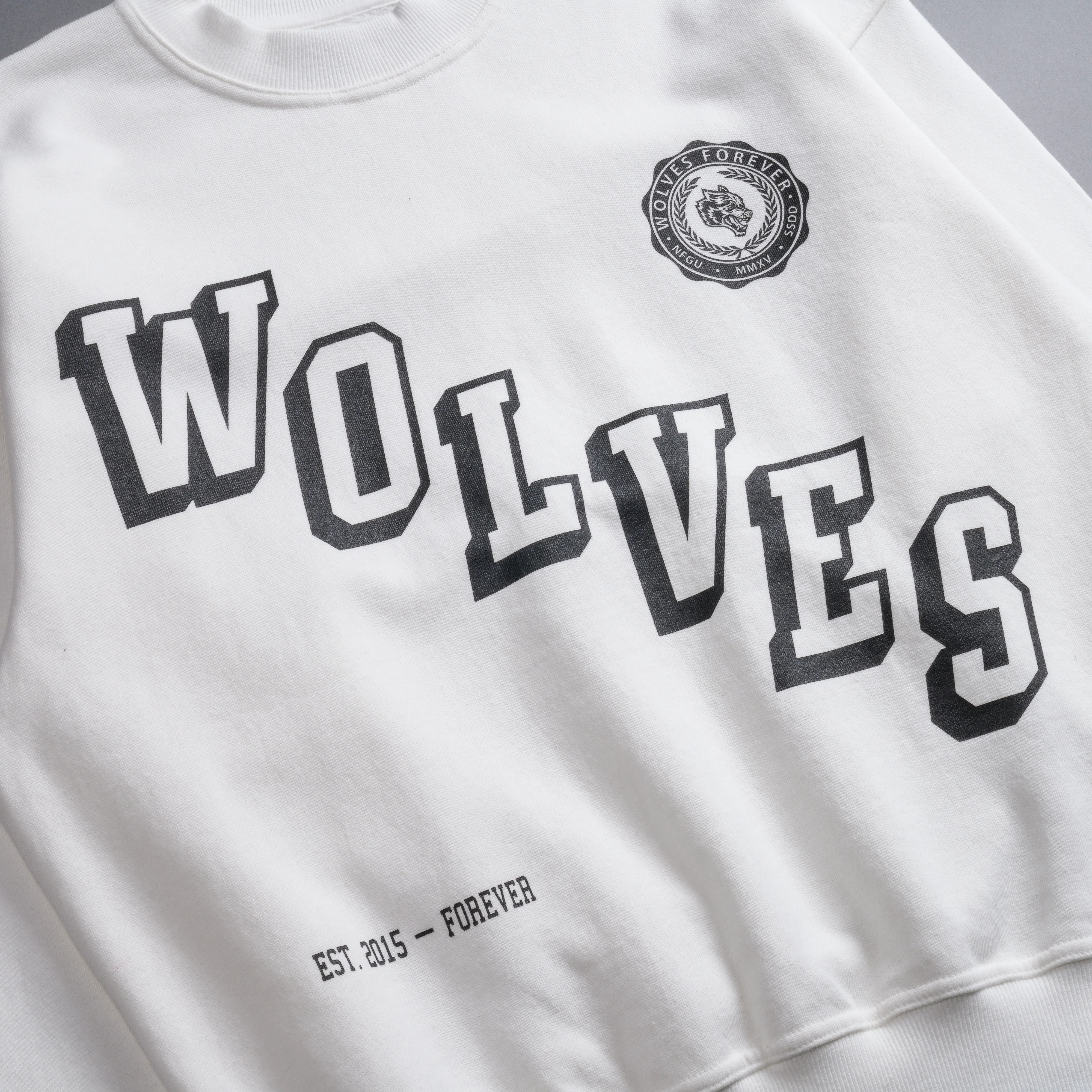 Stairs She "Cornell" Crewneck in Cream - Image 9