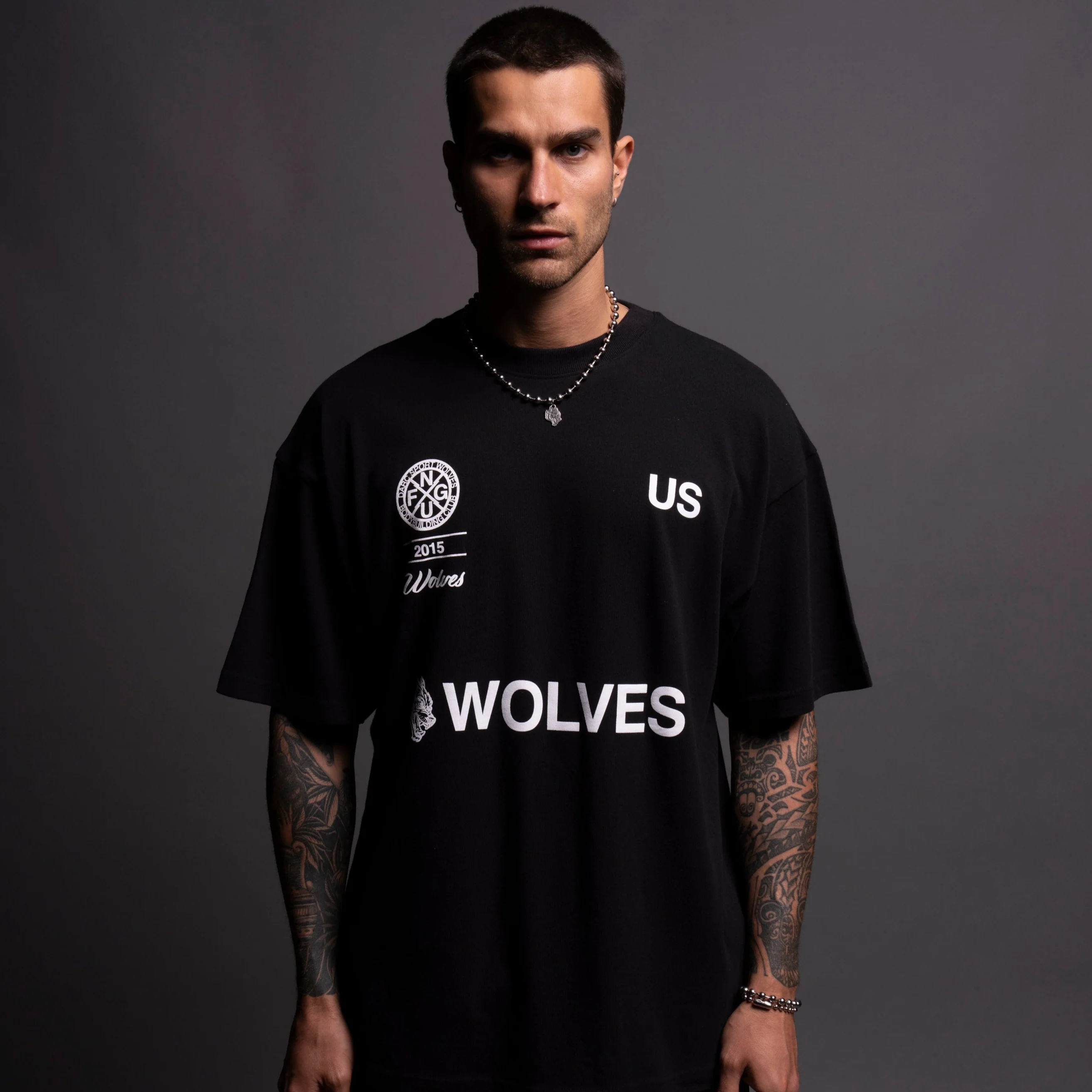 Stay True "Premium" Oversized Tee in Black - Image 3