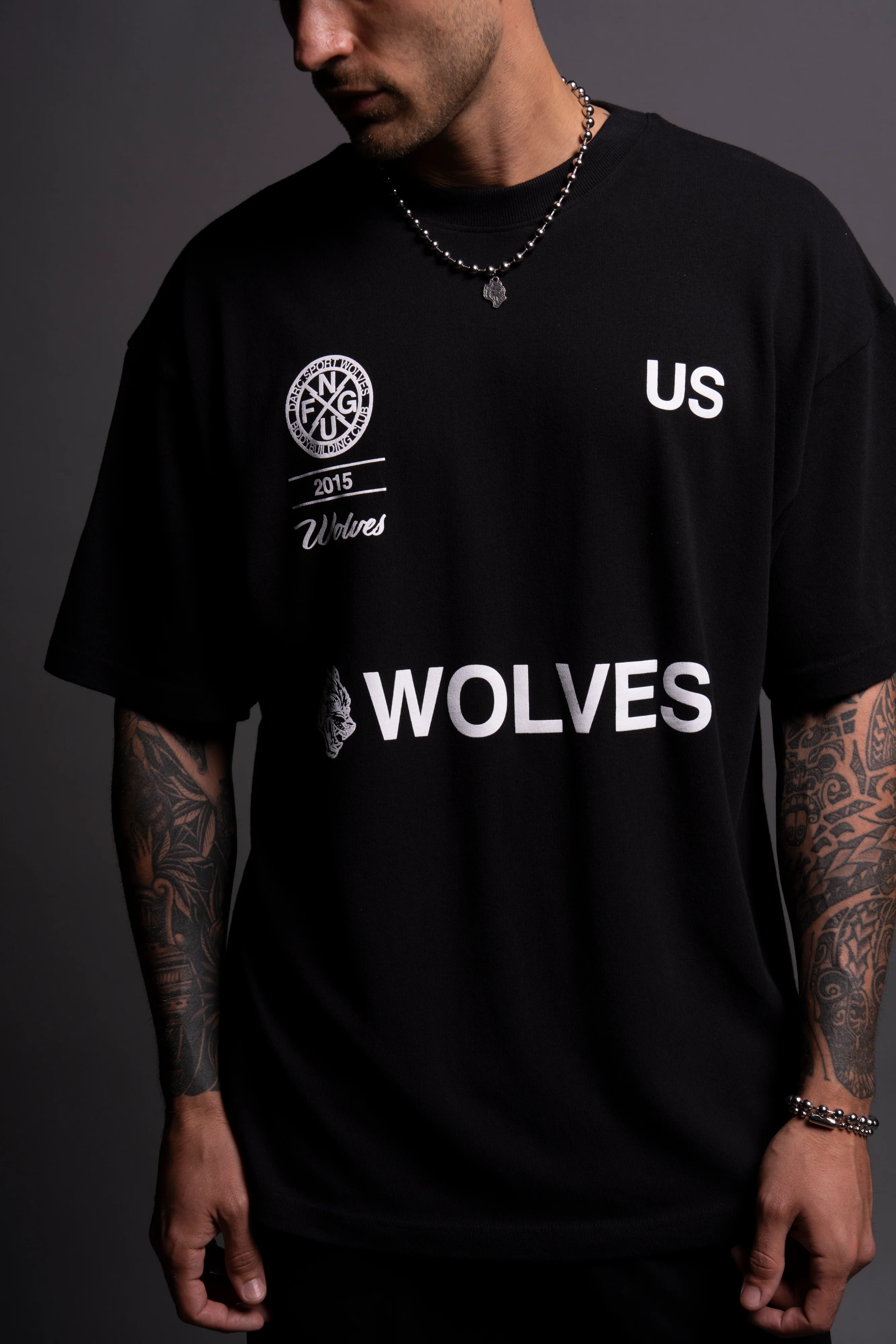 Stay True "Premium" Oversized Tee in Black - Image 5