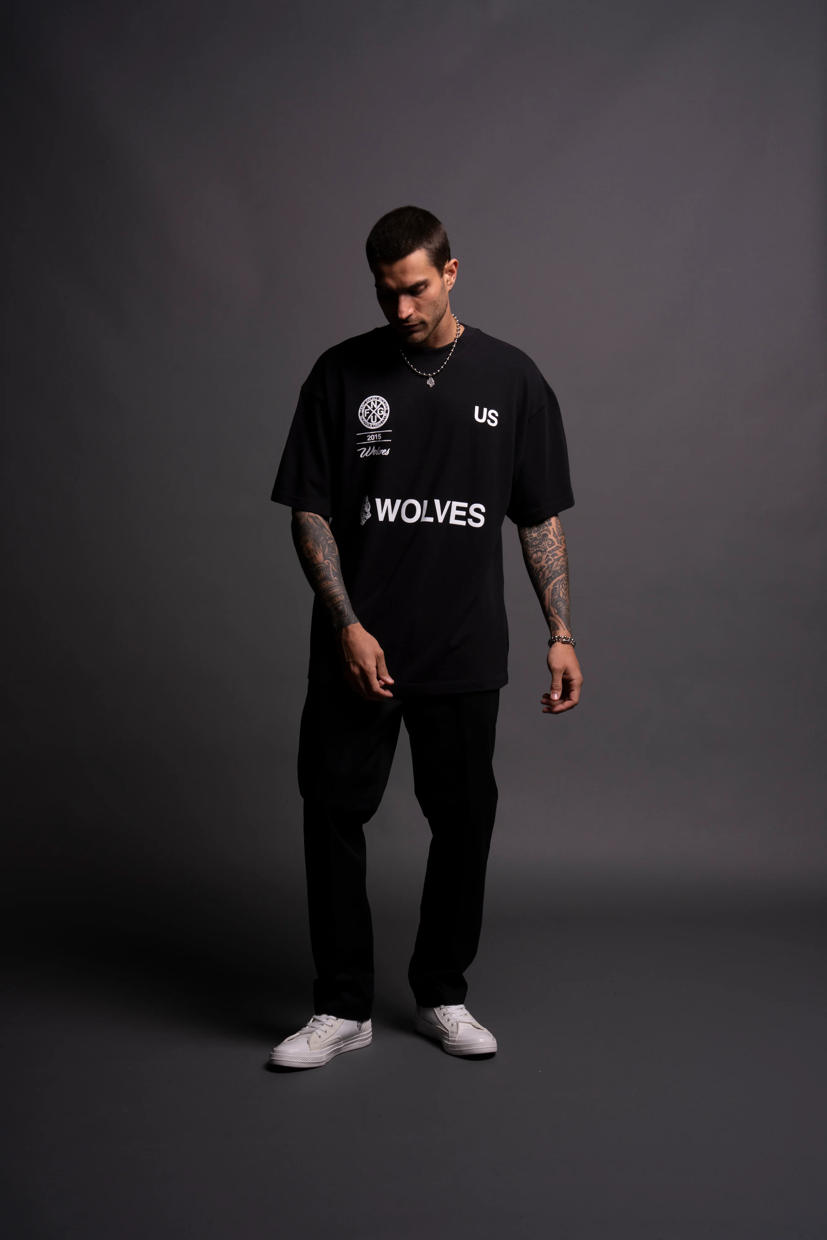 Stay True "Premium" Oversized Tee in Black - Image 9