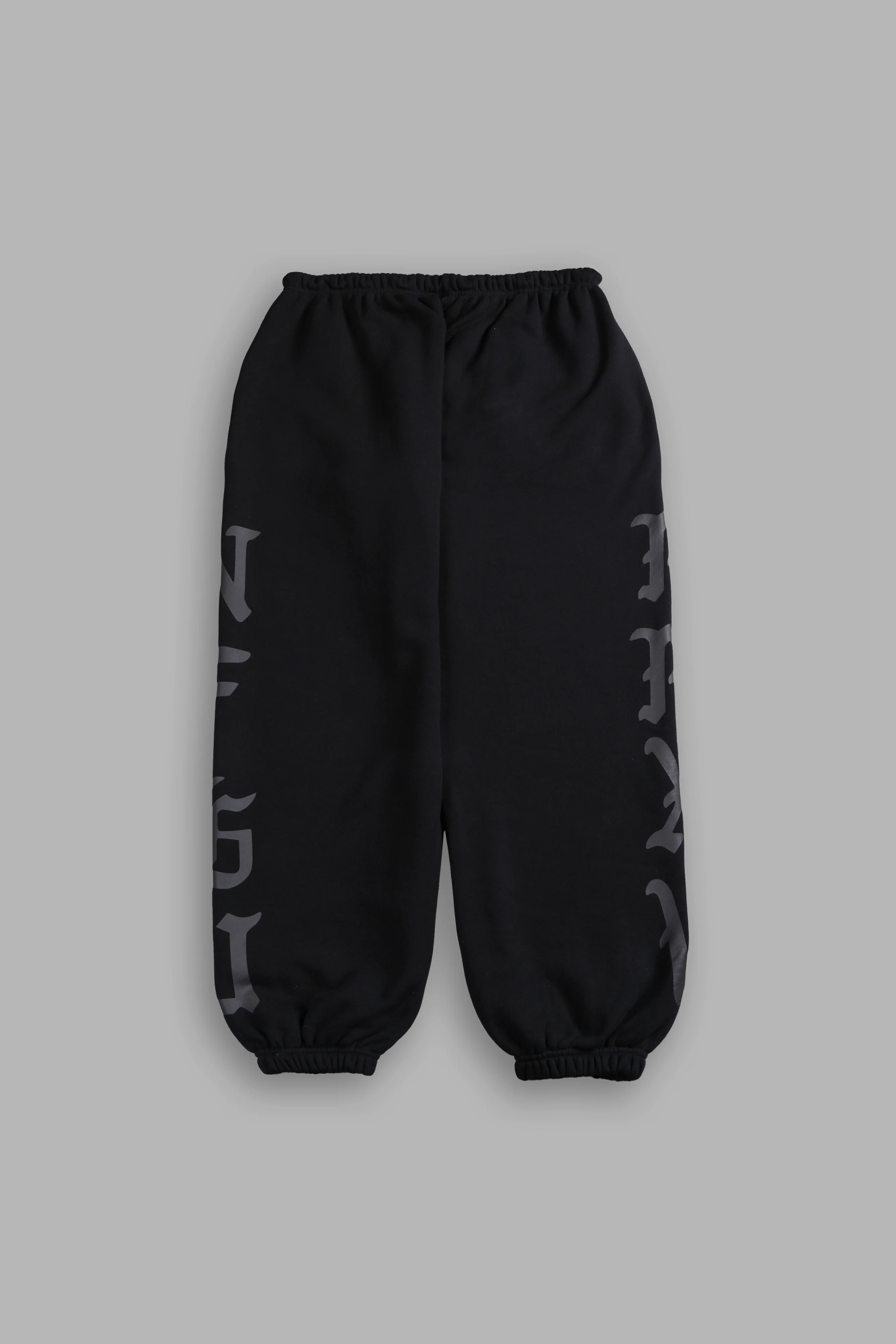 Stone Code Lightweight Lounger Sweat Pants in Black - Image 3