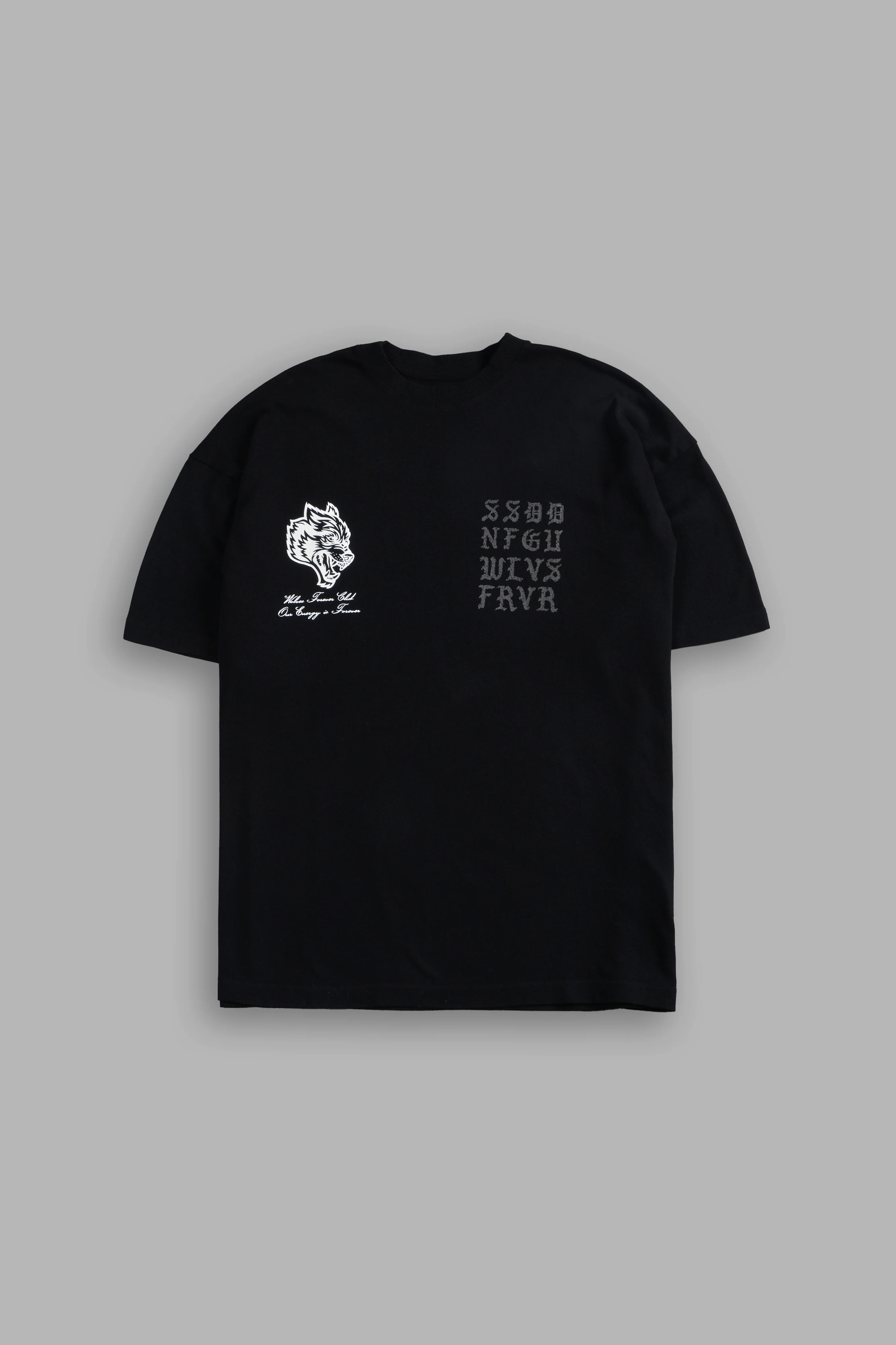Stone Code "Premium" Oversized Tee in Black - Image 3