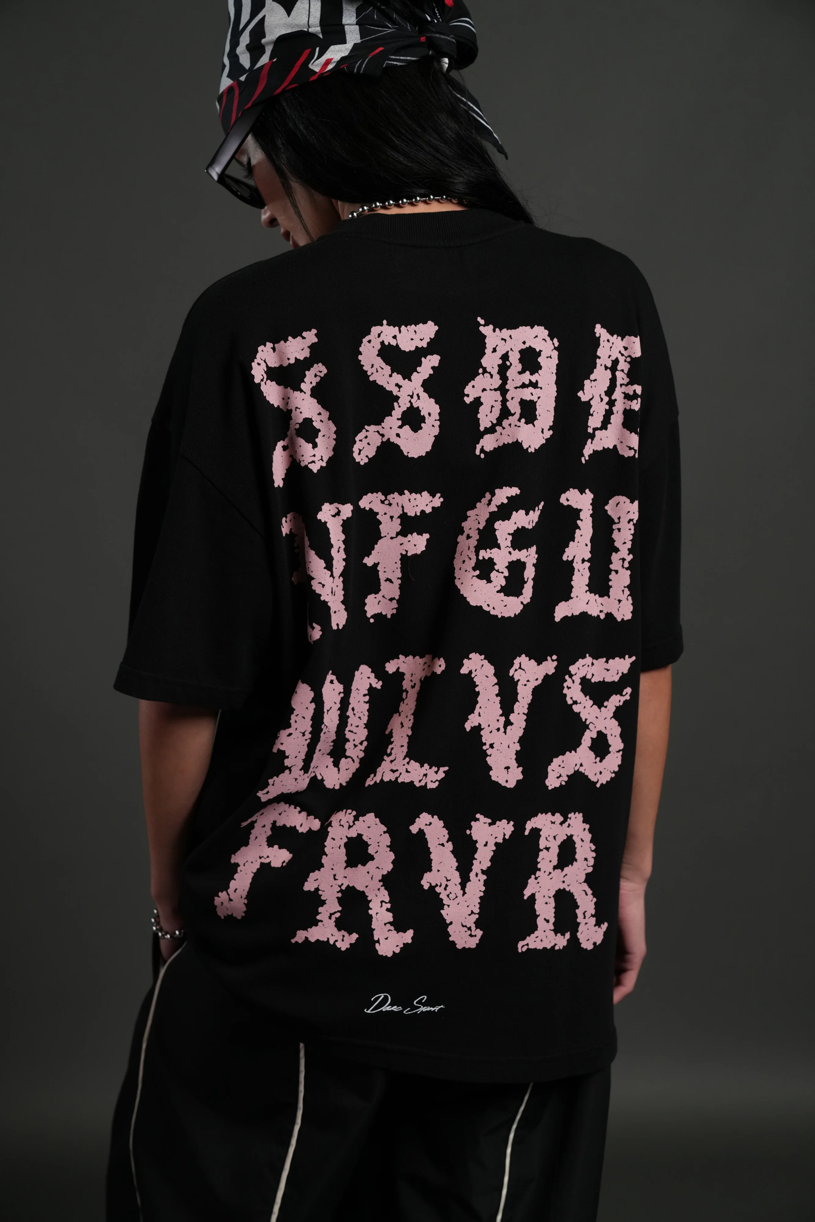 Stone Code "Pump Cover" Tee in Black - Image 6