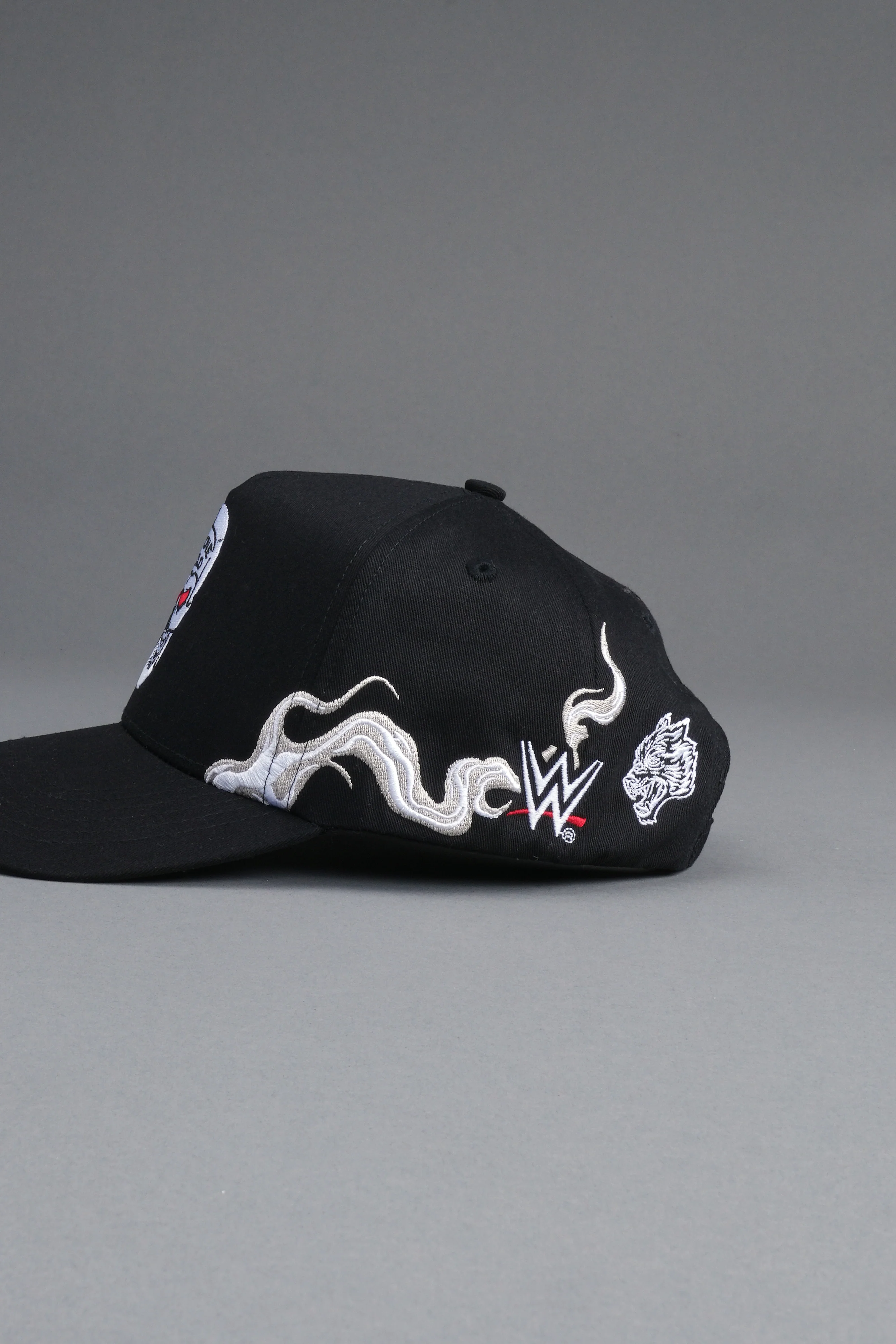 Stone Cold Riddick 5 Panel Hat in Black - Image 6