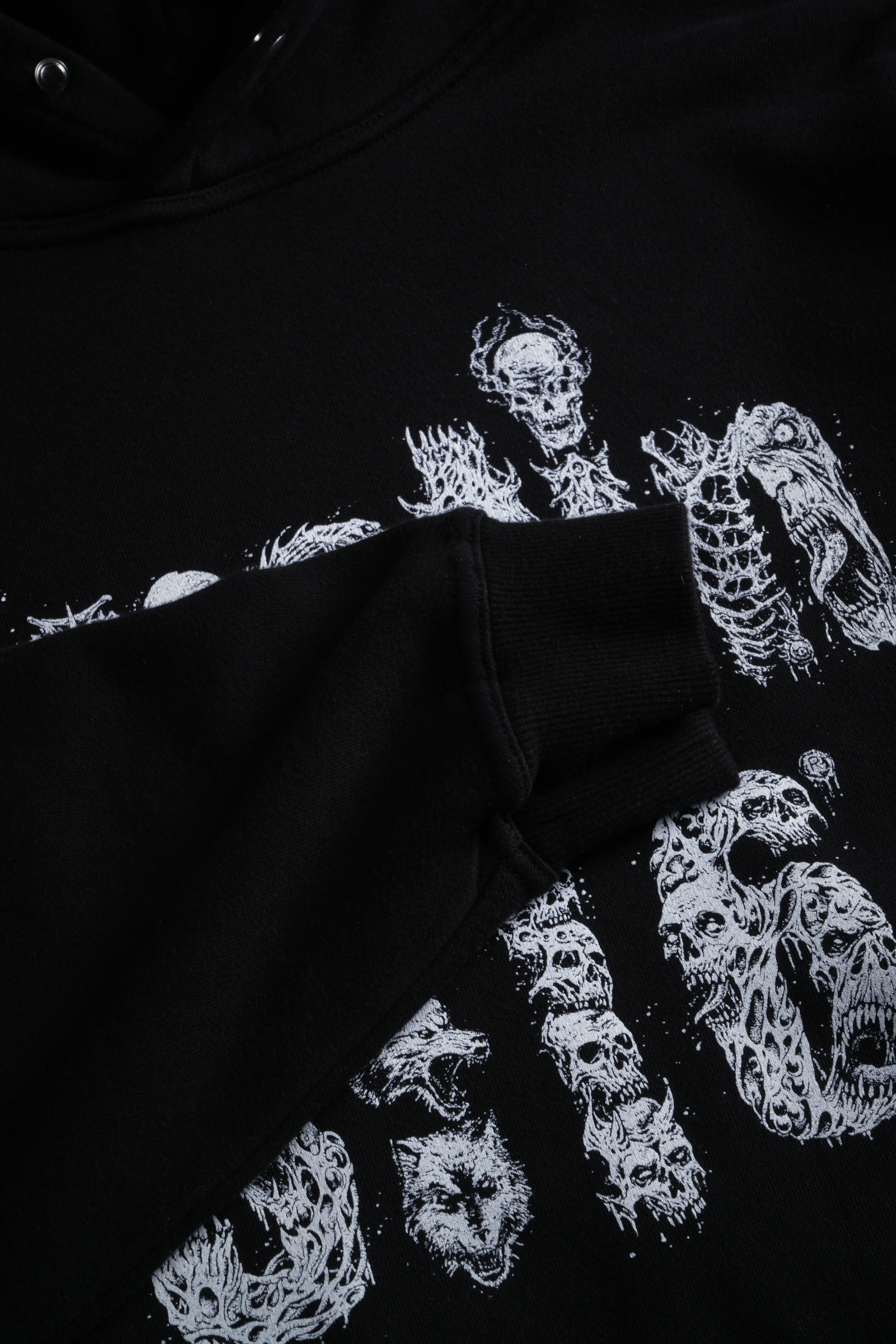 Stone Cold Riddick "Pierce" Hoodie in Black - Image 12