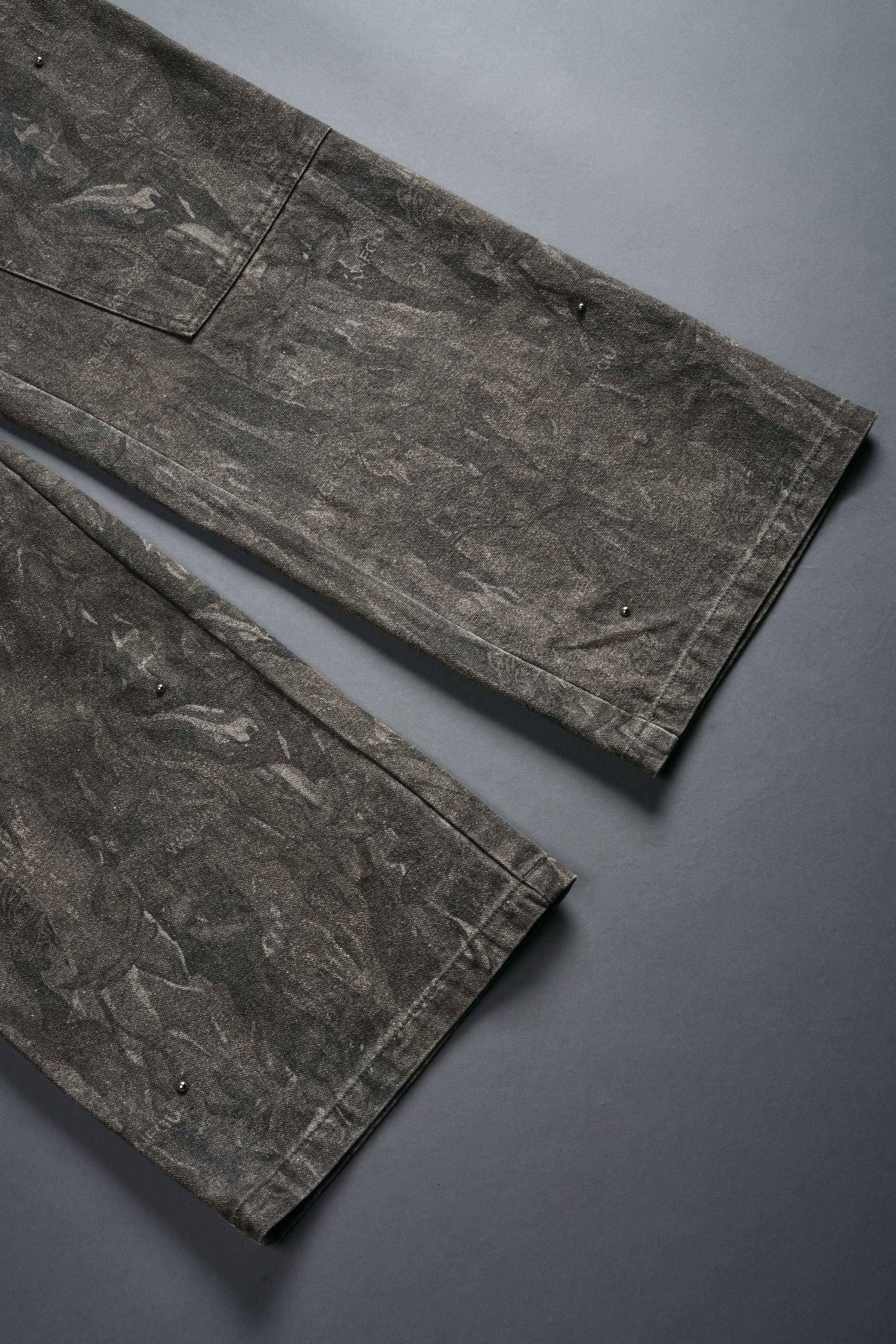 Studded Wolves Chopper Hoffa V2 Pants in Vintage Norse Camo - Image 10