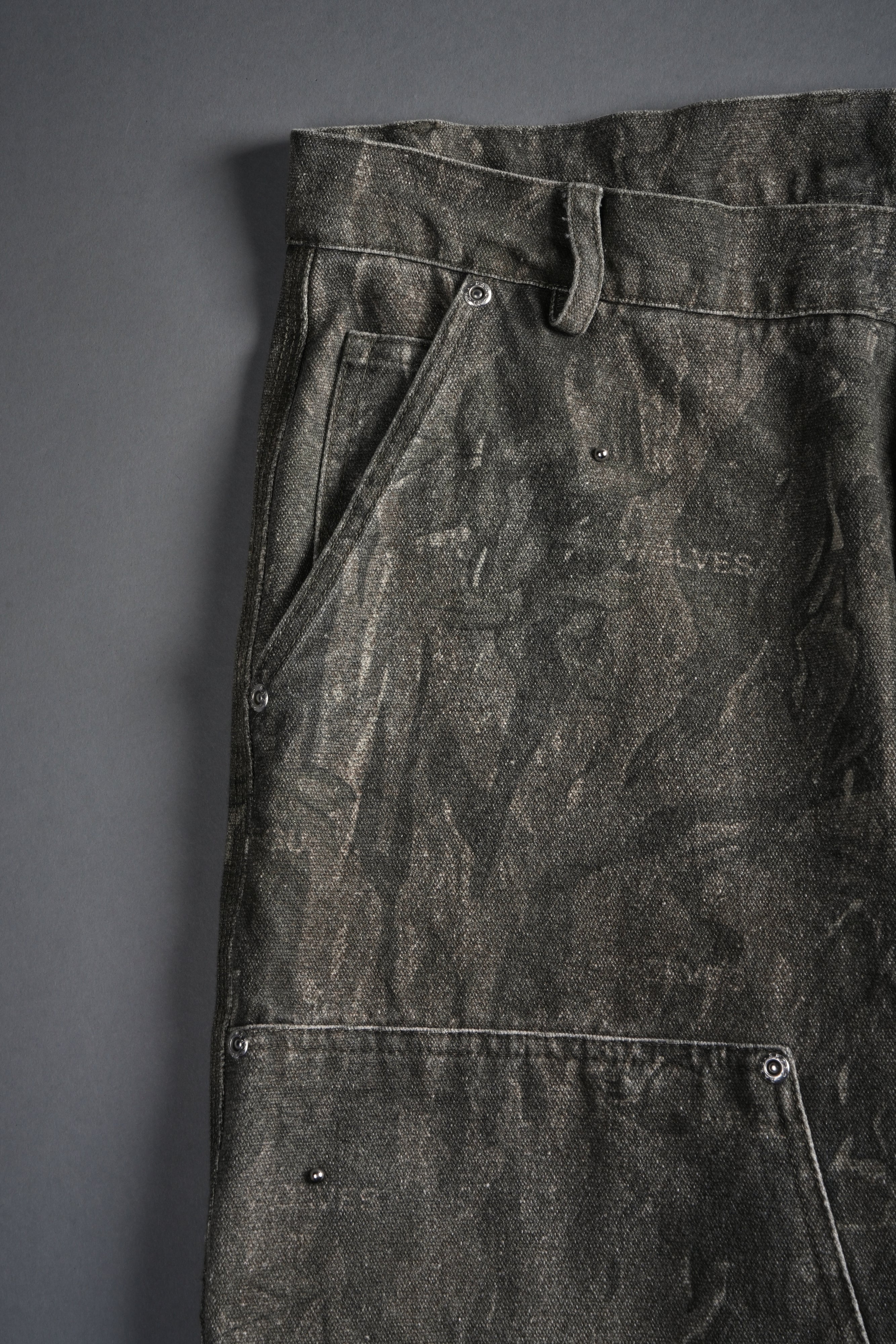 Studded Wolves Chopper Hoffa V2 Pants in Vintage Norse Camo - Image 8
