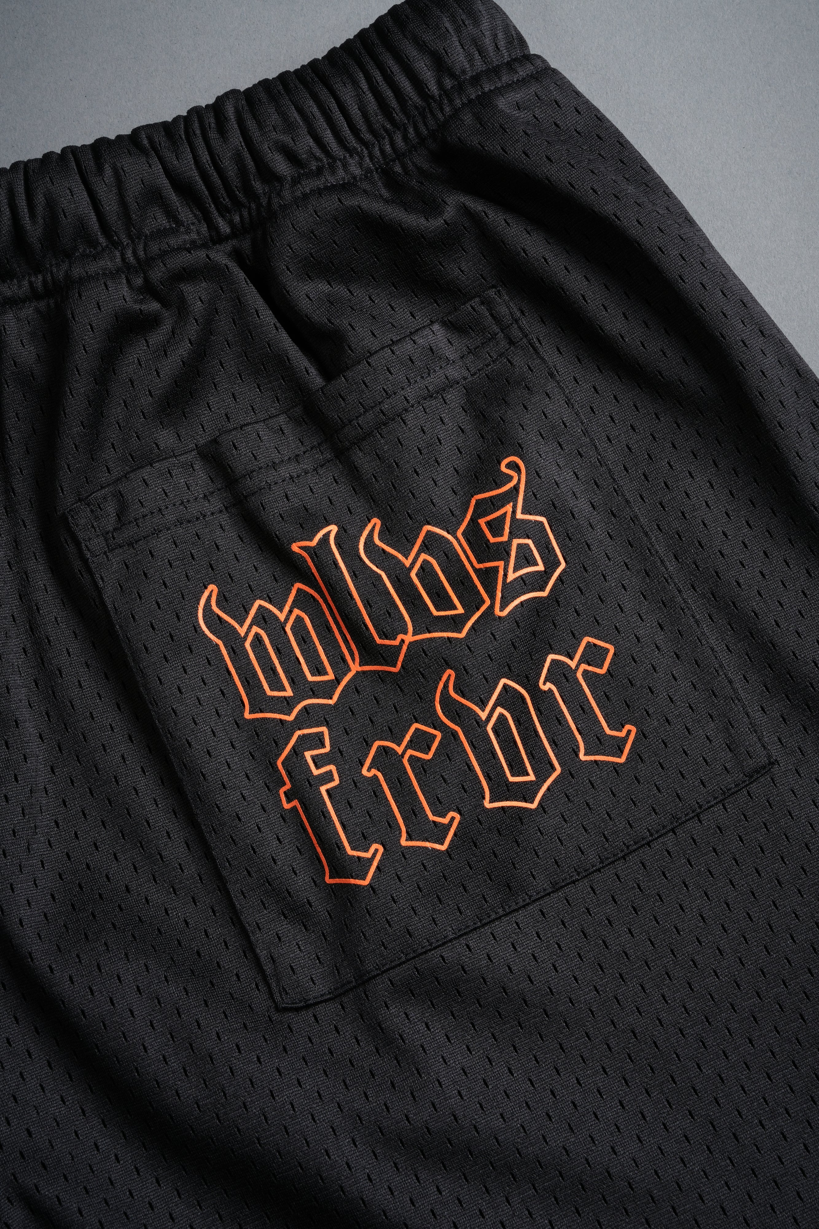 The Eagle & The Wolf Mesh Shorts in Black - Image 13