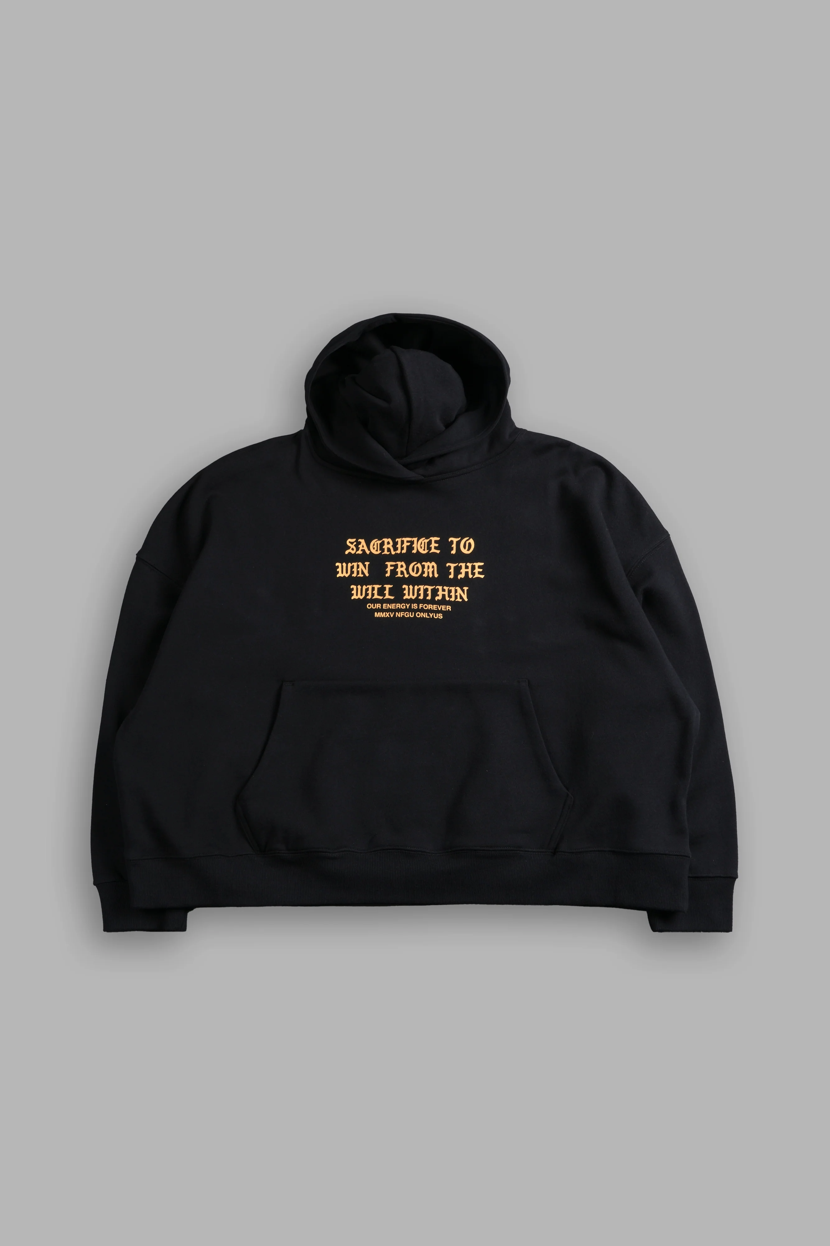 The Will Within Grunge "Gage Box Cut" Hoodie in Black - Image 3