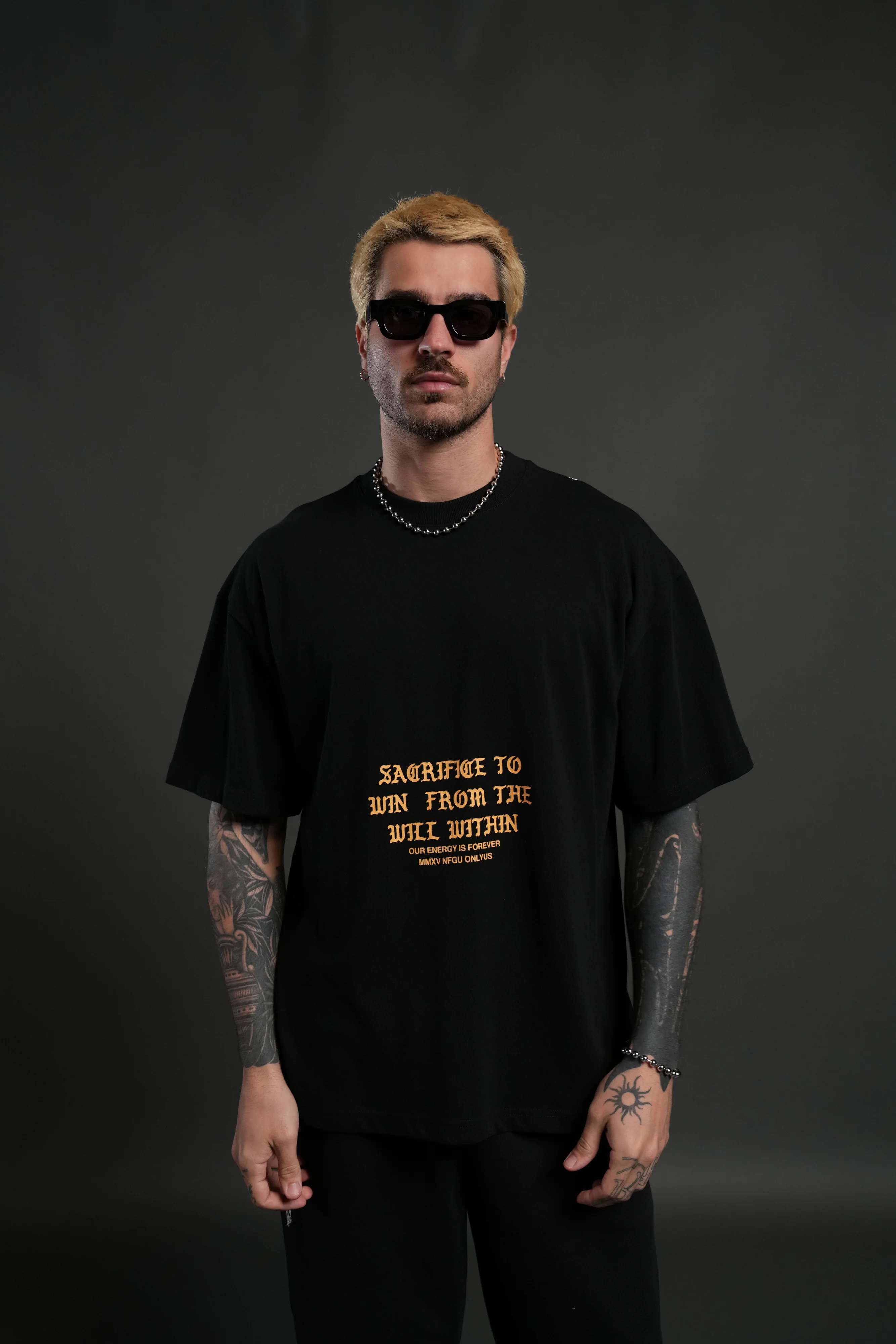 The Will Within "Premium" Oversized Tee in Black - Image 2