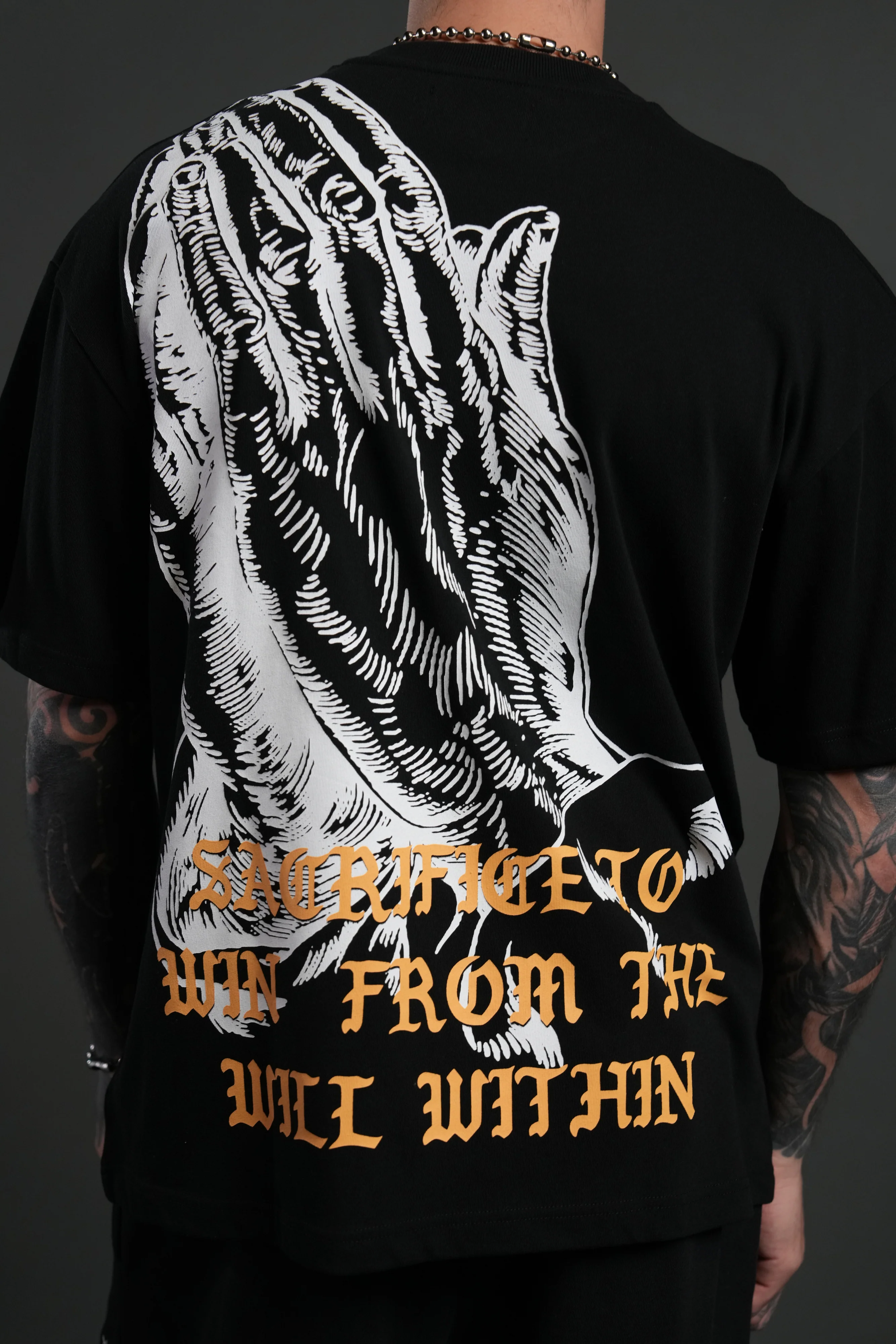 The Will Within "Premium" Oversized Tee in Black - Image 5