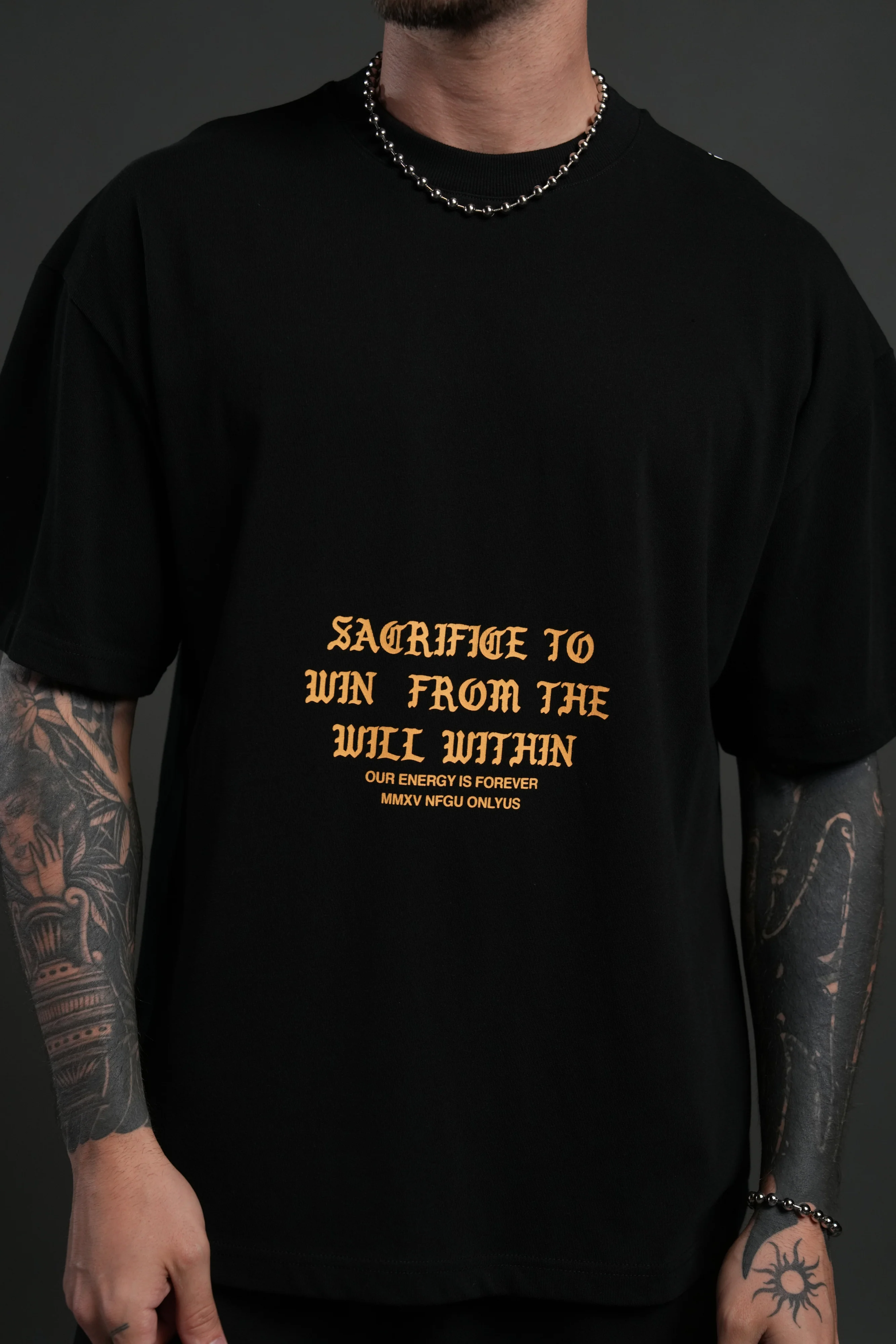 The Will Within "Premium" Oversized Tee in Black - Image 6